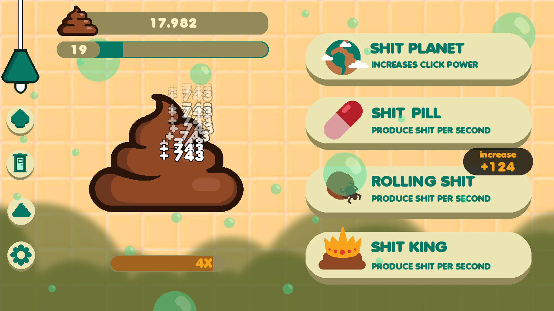 Screenshot for Shit Clicker
