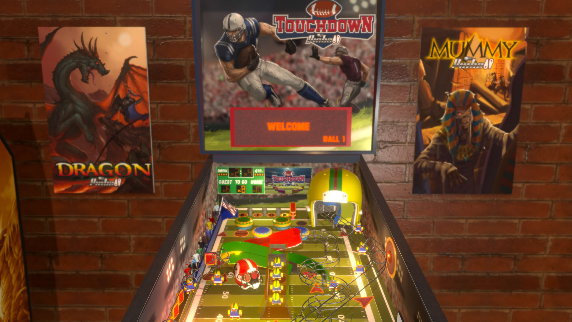 Screenshot for Touchdown Pinball