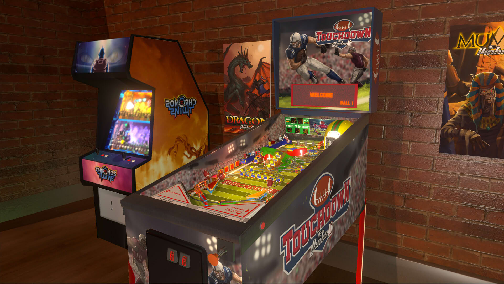 Screenshot for Touchdown Pinball