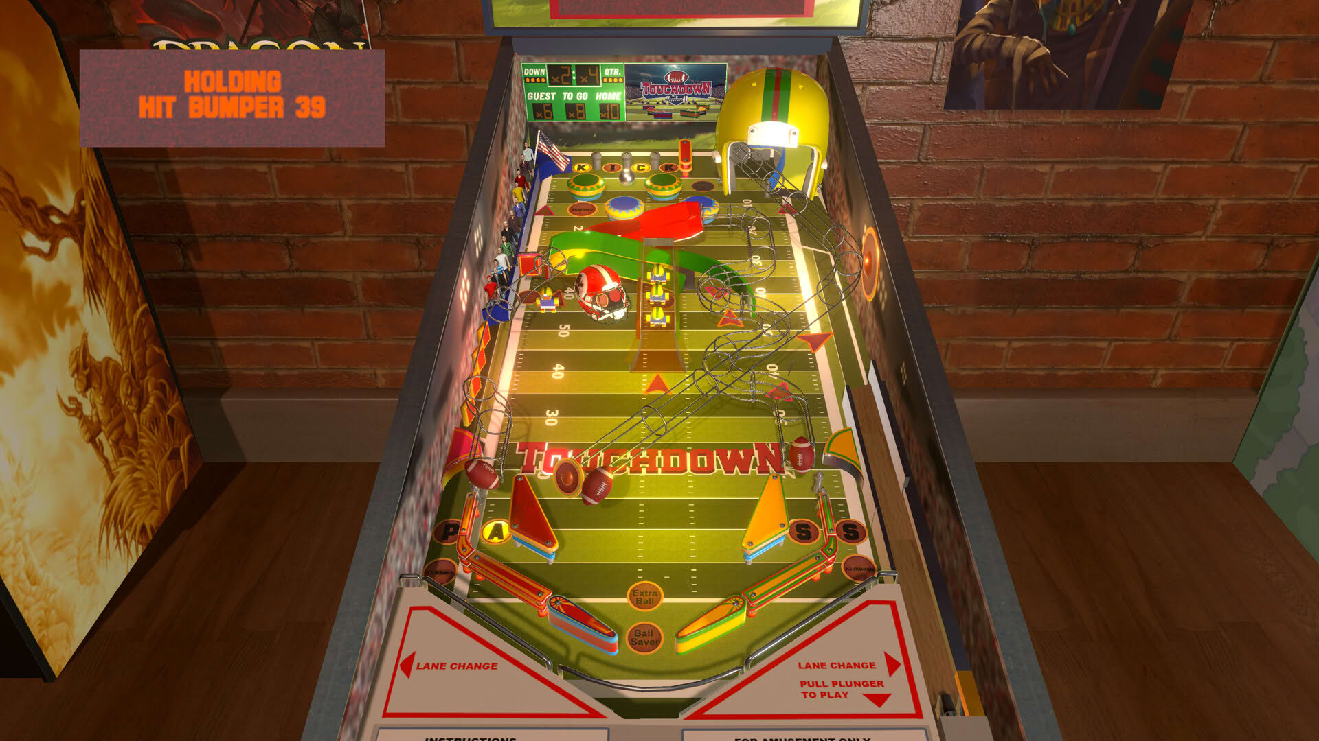 Screenshot for Touchdown Pinball