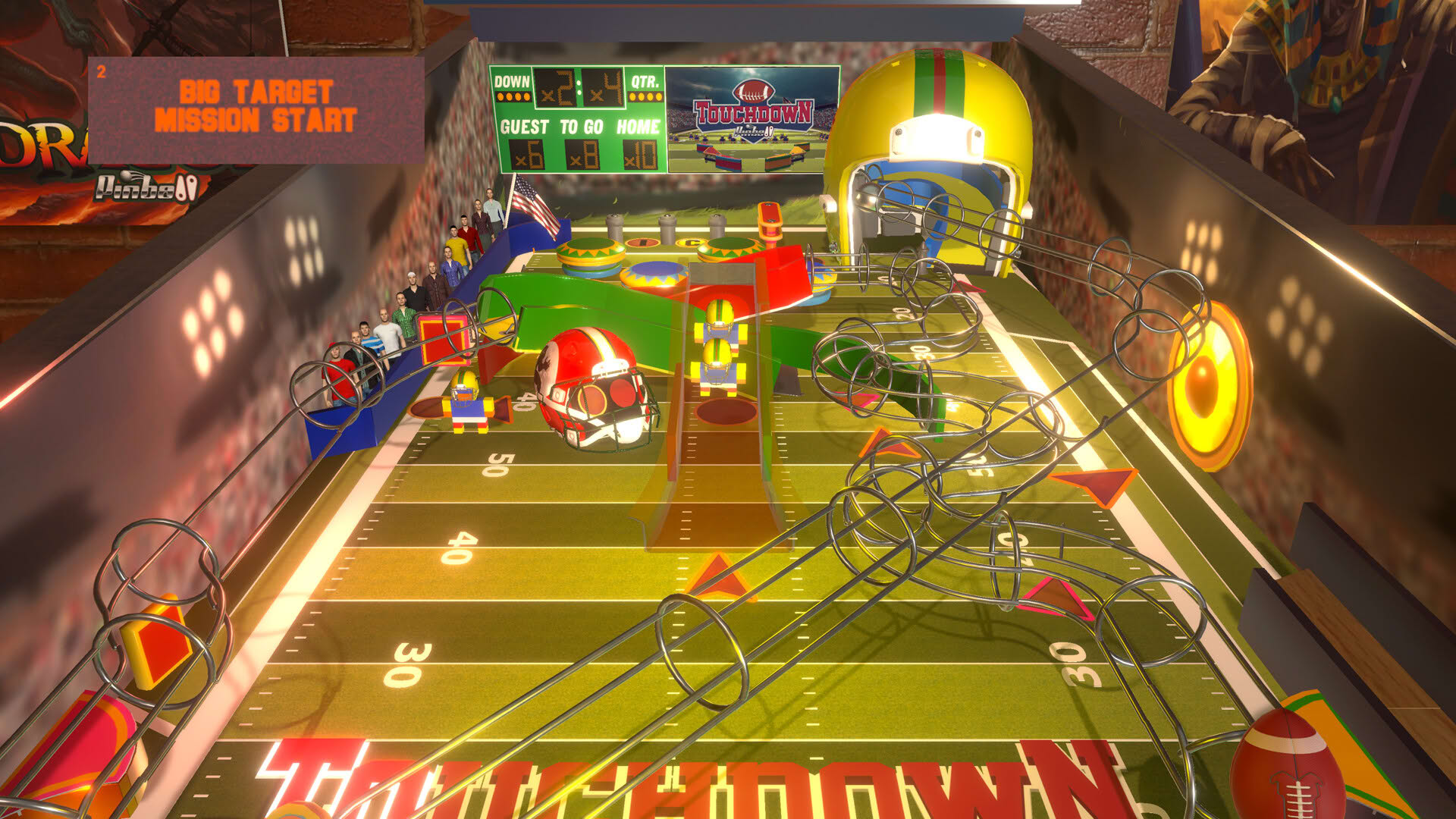 Screenshot for Touchdown Pinball