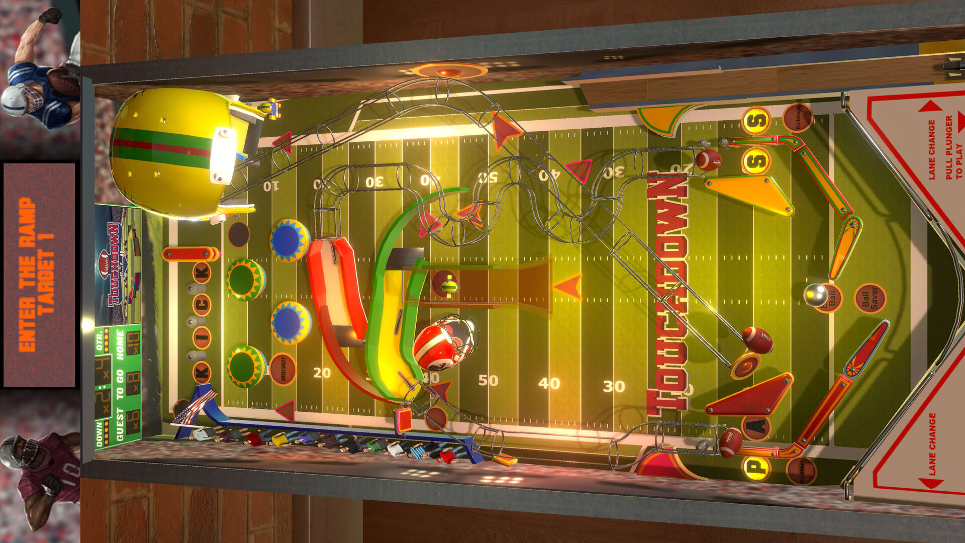 Screenshot for Touchdown Pinball