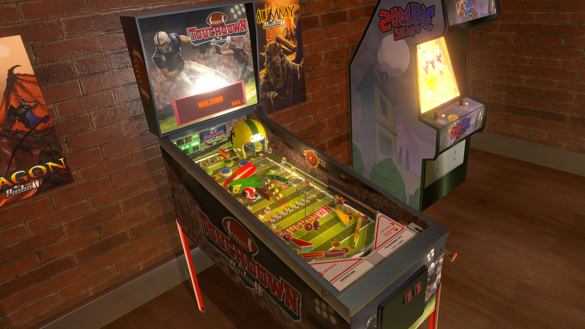 Screenshot for Touchdown Pinball