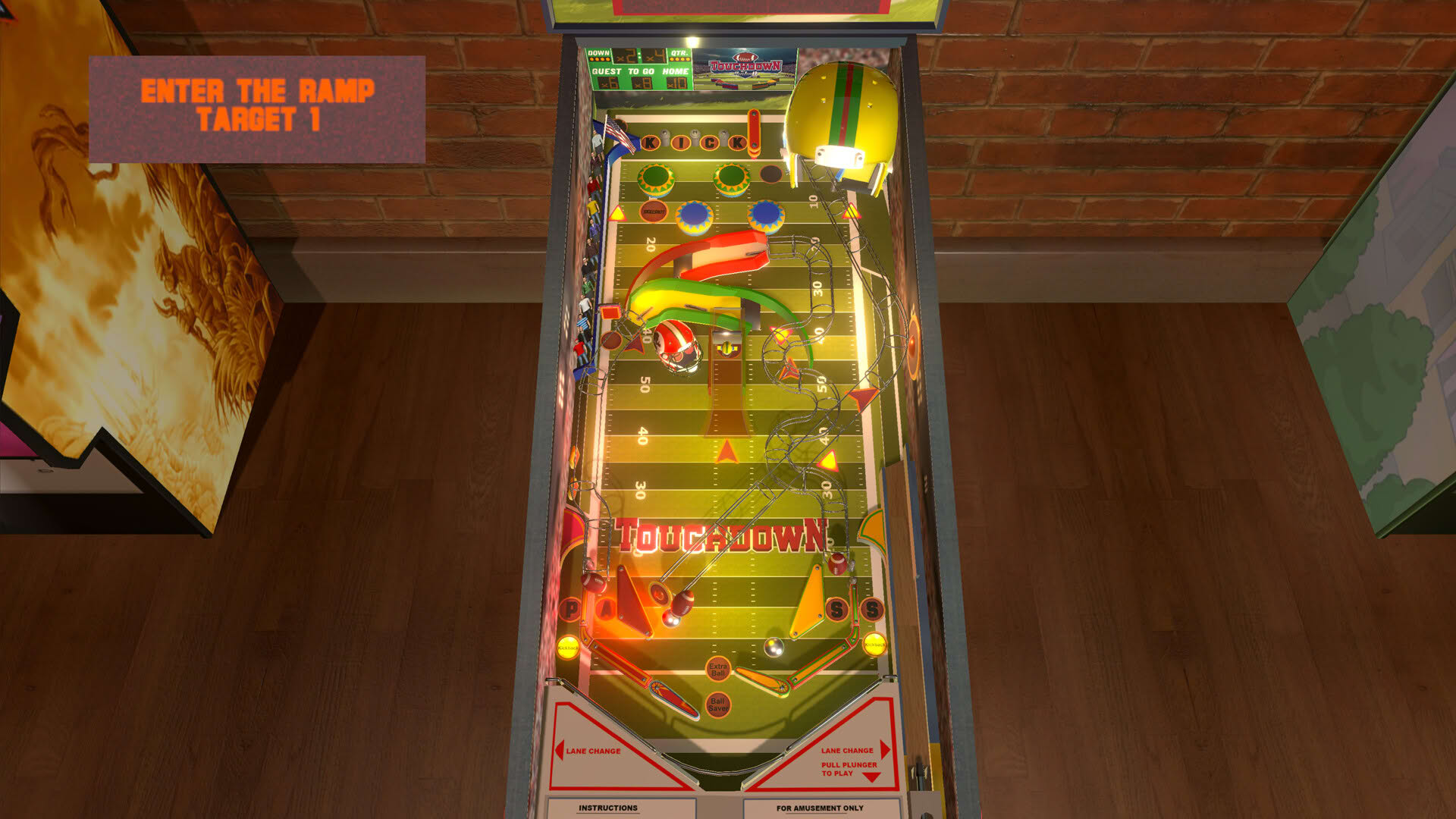 Screenshot for Touchdown Pinball