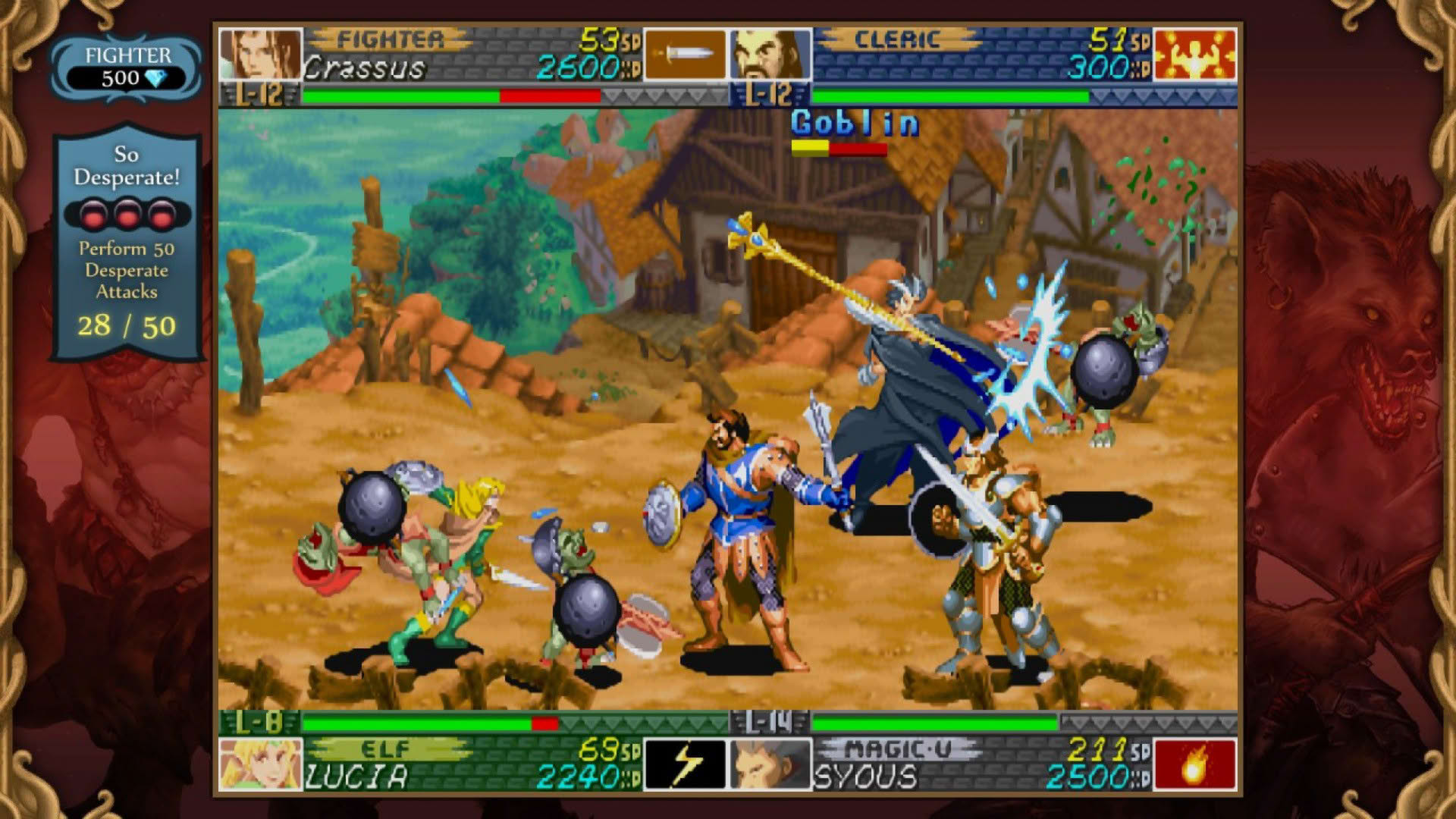 Screenshot for Dungeons & Dragons: Mystara Eiyuu Senki