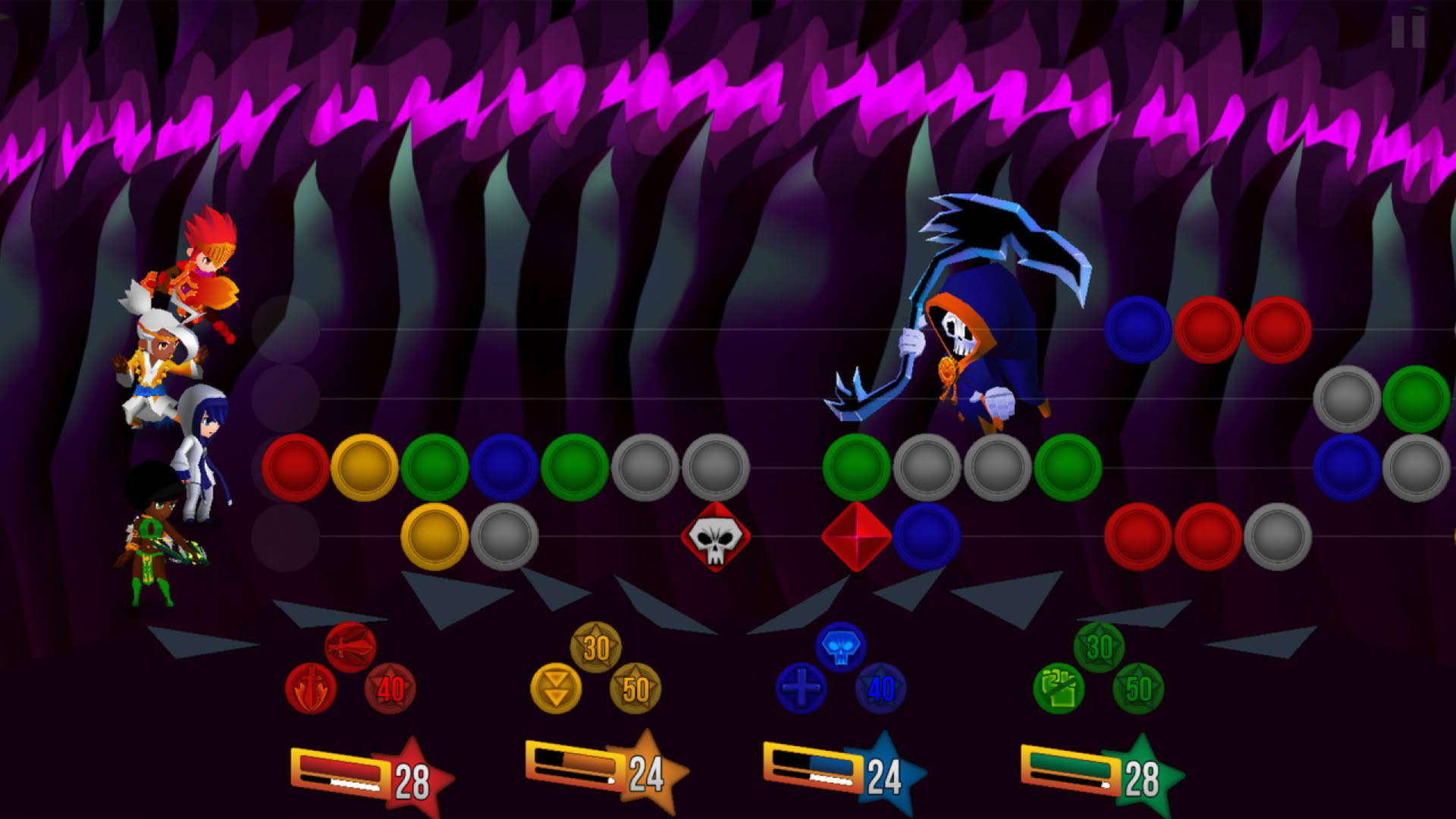 Screenshot for Dungeon Hearts