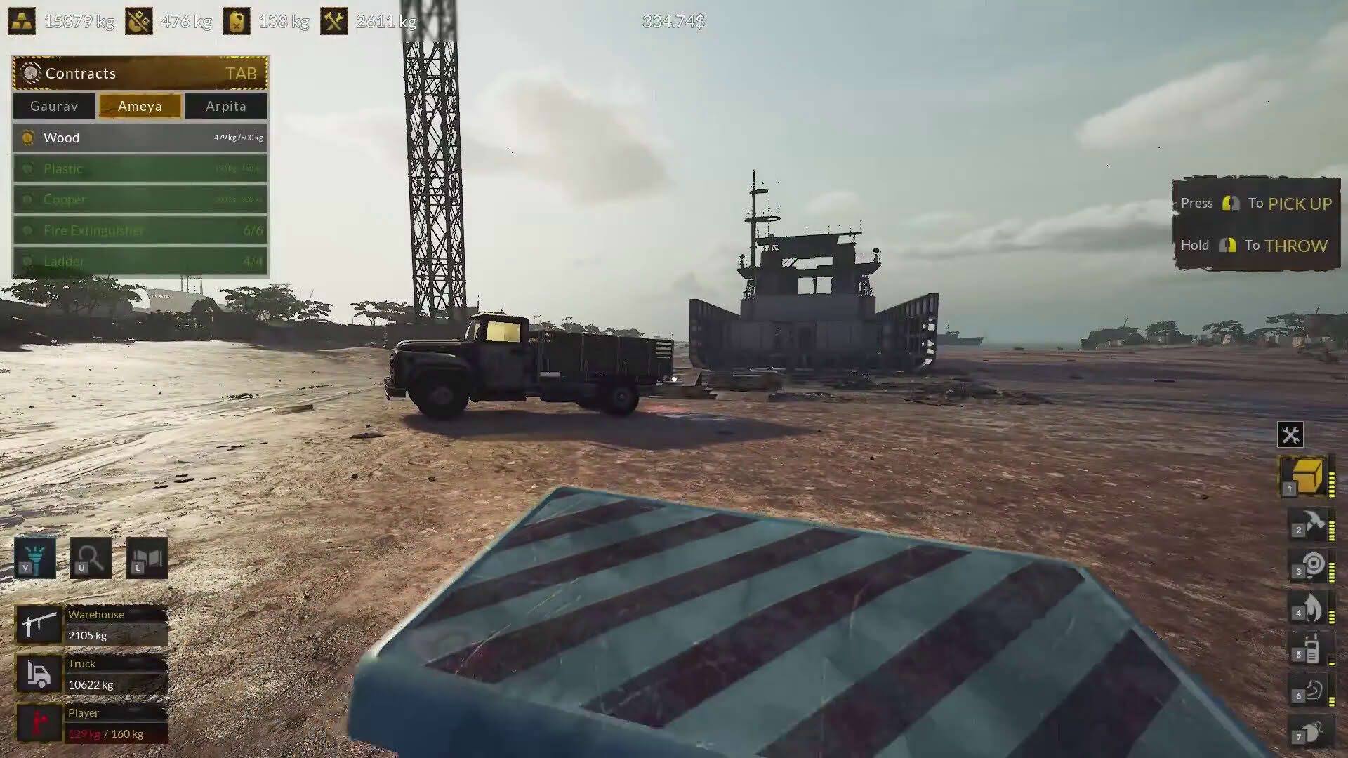 Screenshot for Ship Graveyard Simulator
