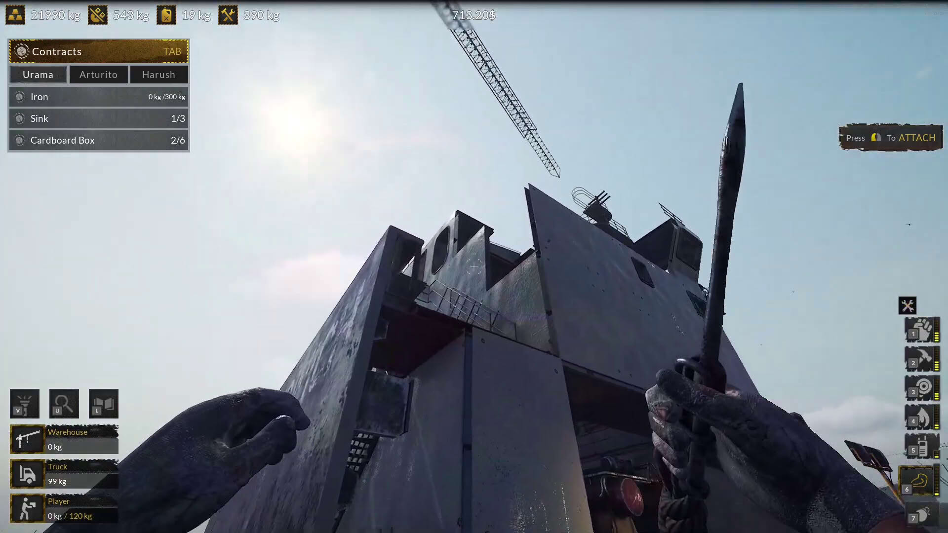 Screenshot for Ship Graveyard Simulator