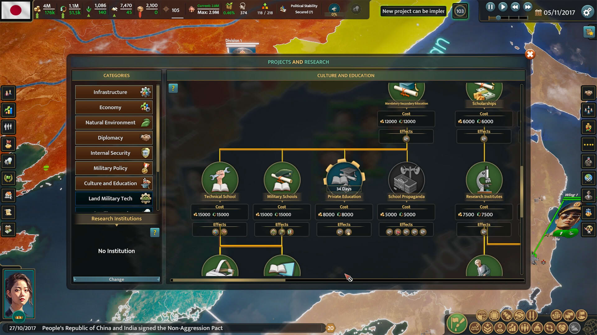 Screenshot for Realpolitiks 3: Earth and Beyond