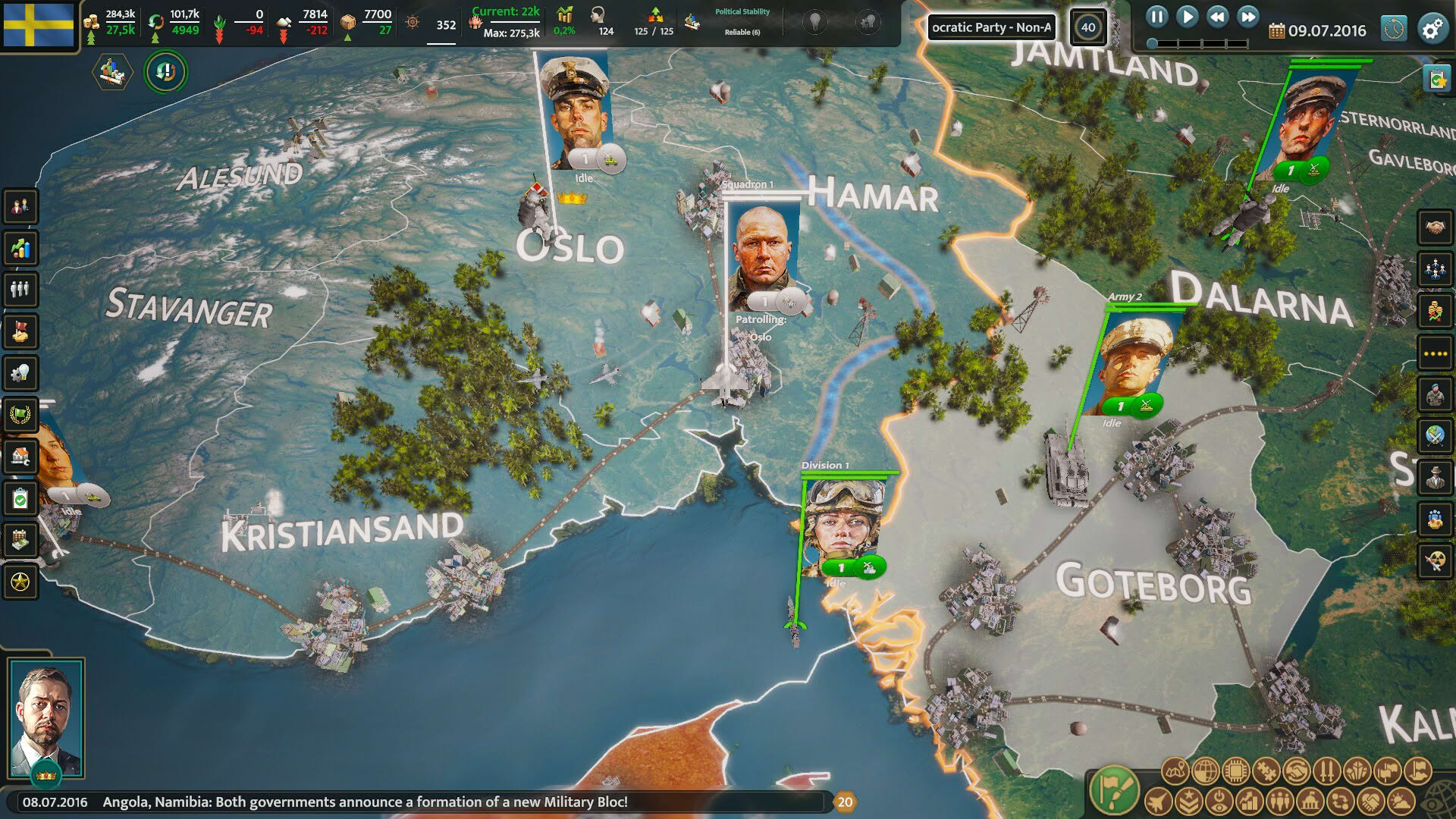 Screenshot for Realpolitiks 3: Earth and Beyond