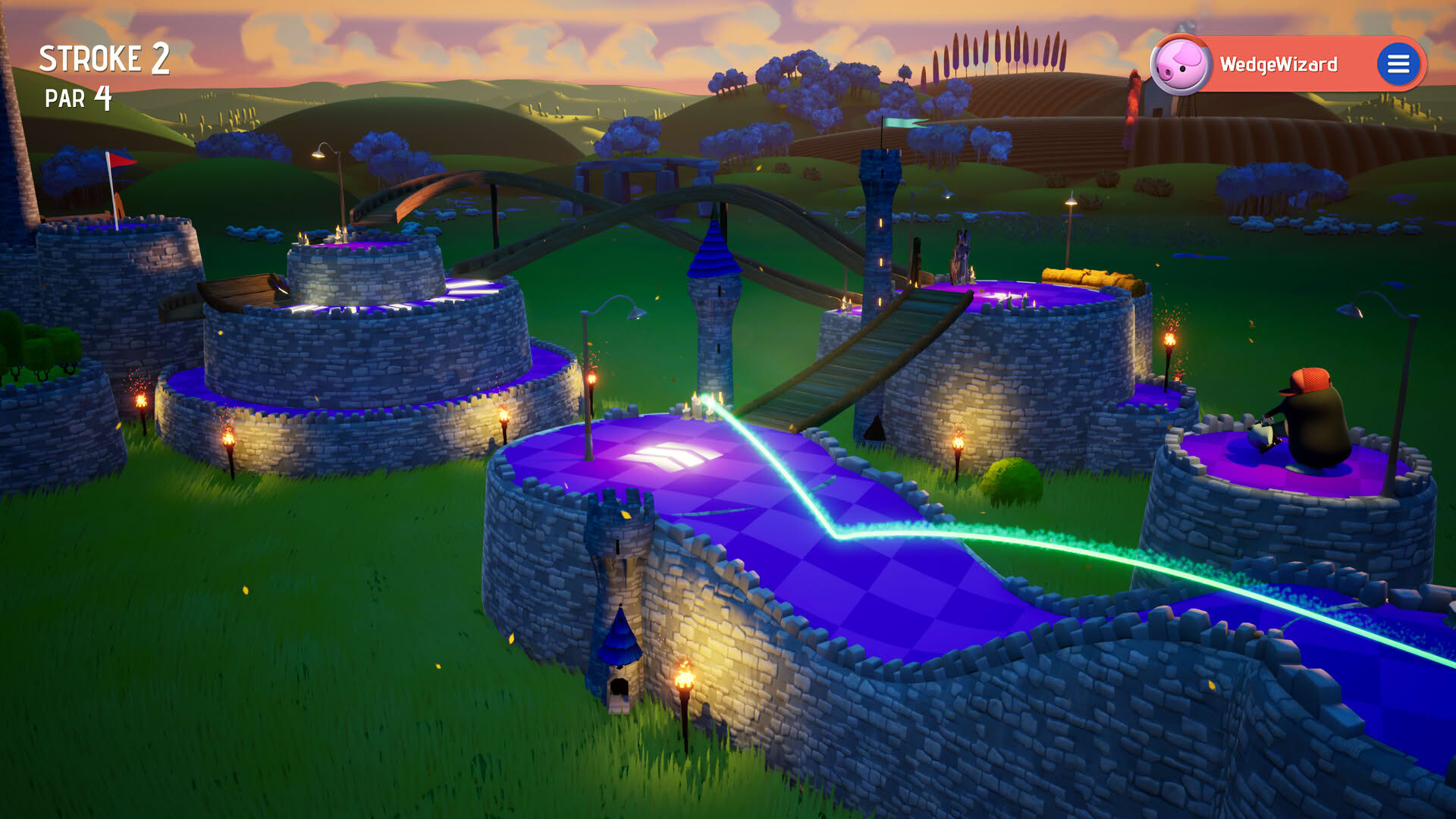 Screenshot for Minigolf Galaxy