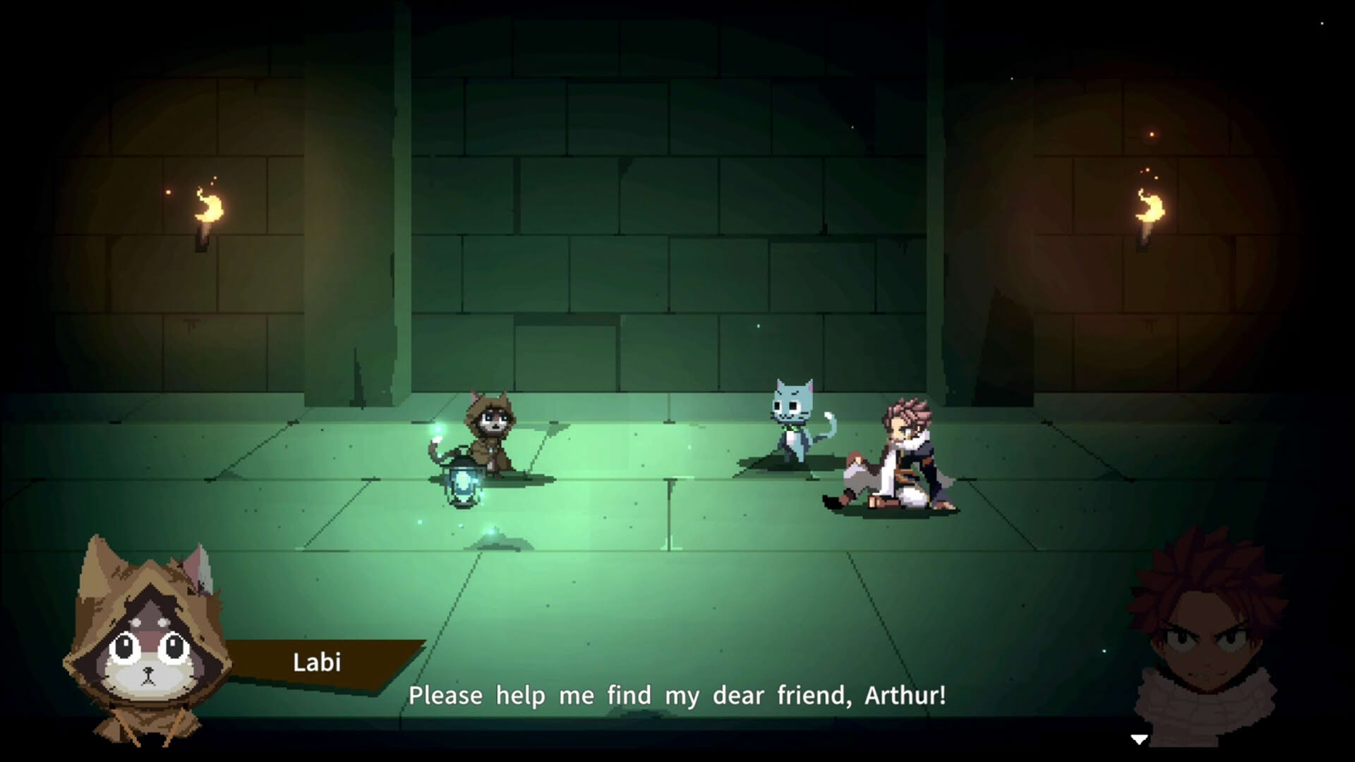 Screenshot for Fairy Tail: Dungeons