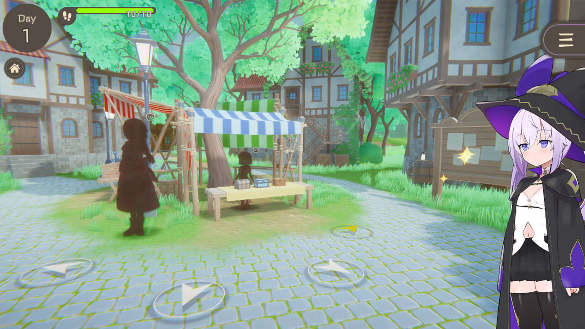 Screenshot for Kurone's Feelings: Apprentice Witch of Starfall Village