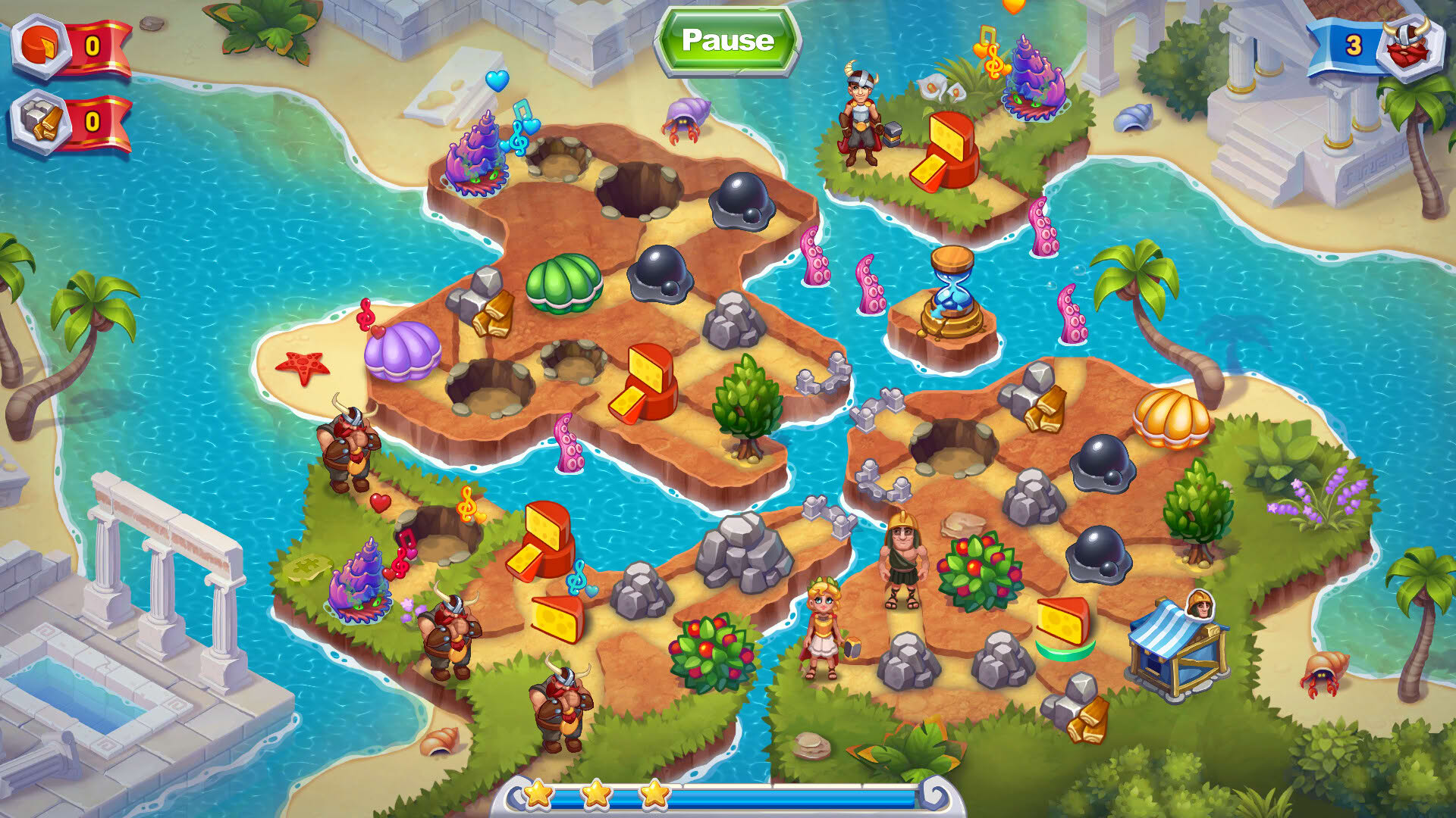 Screenshot for Ancient Saga: Vikings Journey
