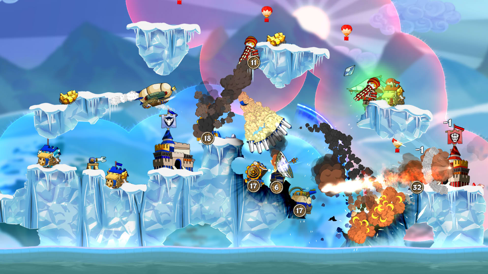 Screenshot for Cannon Brawl