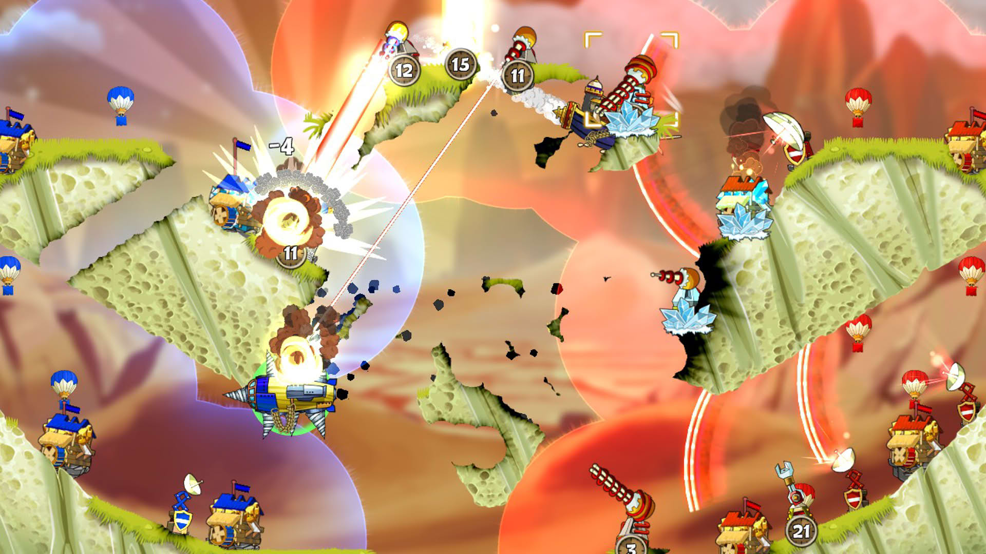Screenshot for Cannon Brawl