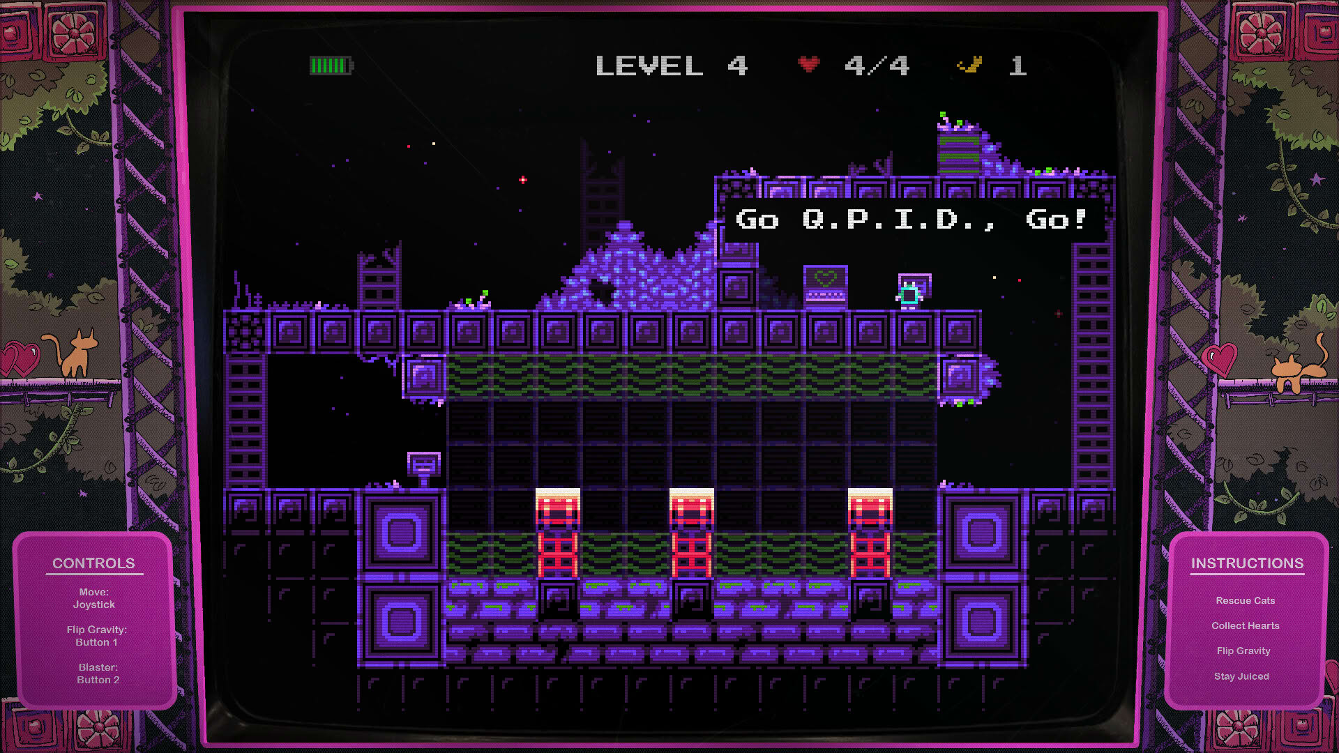 Screenshot for Digital Eclipse Arcade: Q.P.I.D.