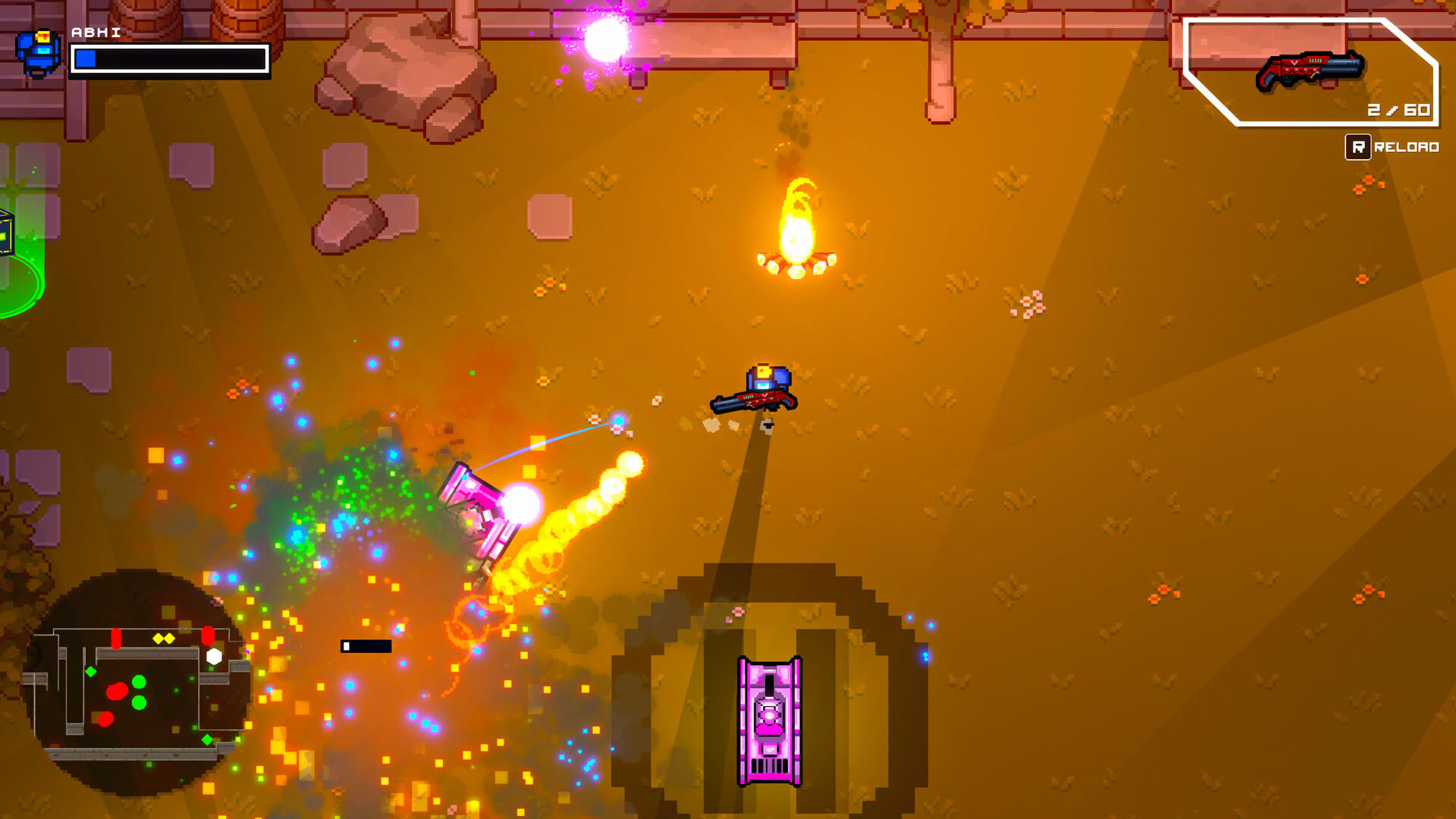 Screenshot for Laser Tanks