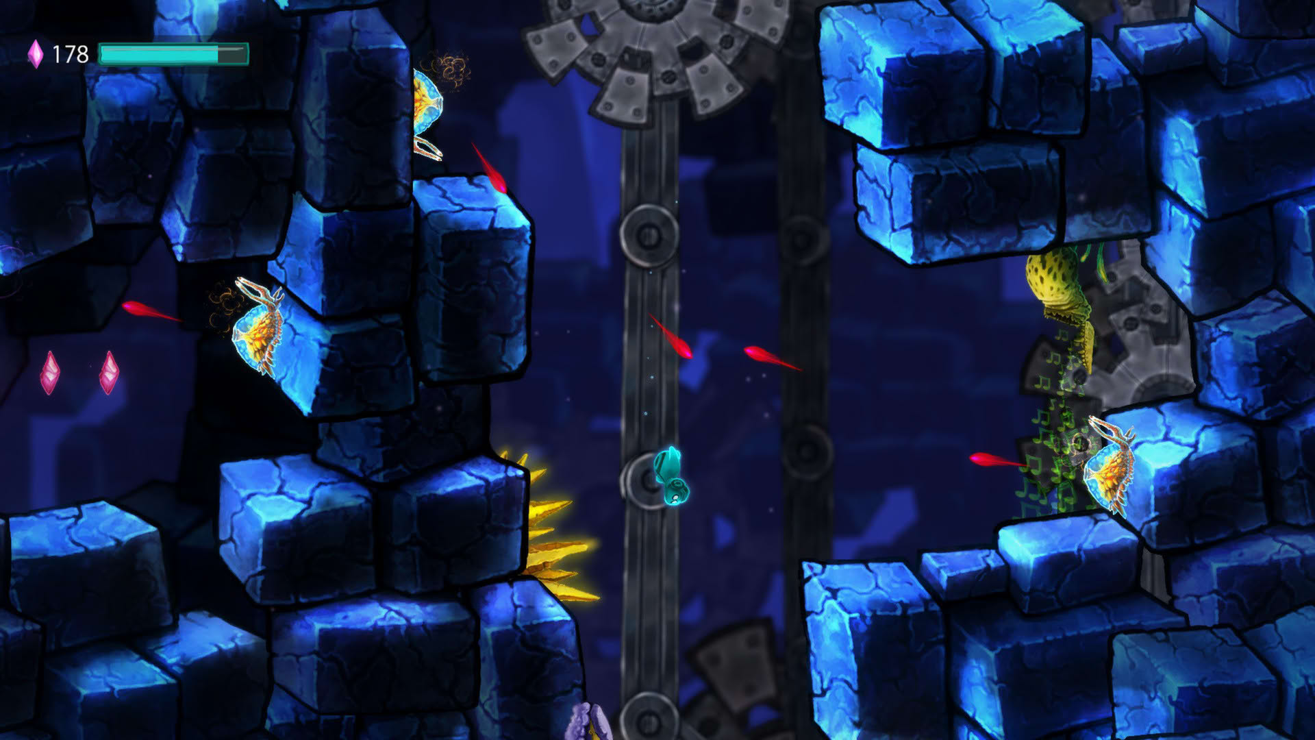 Screenshot for Beatbuddy: Tale of the Guardians