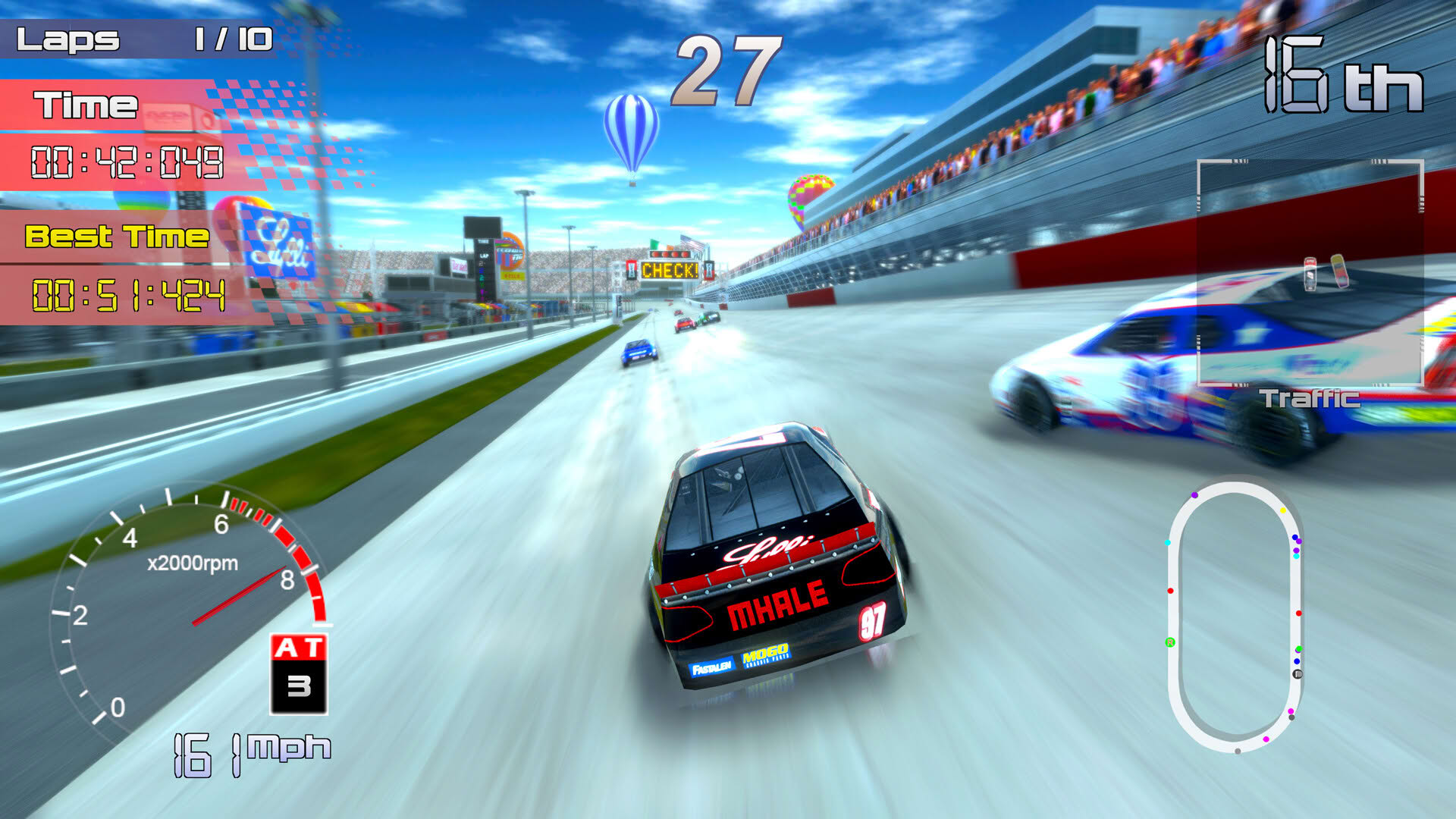 Screenshot for Speedway Racing