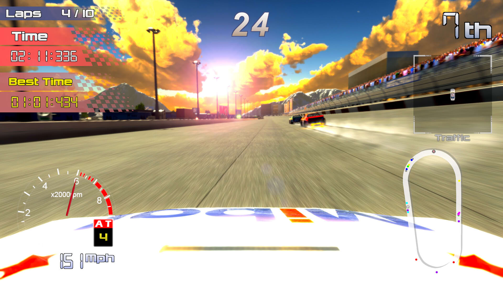 Screenshot for Speedway Racing