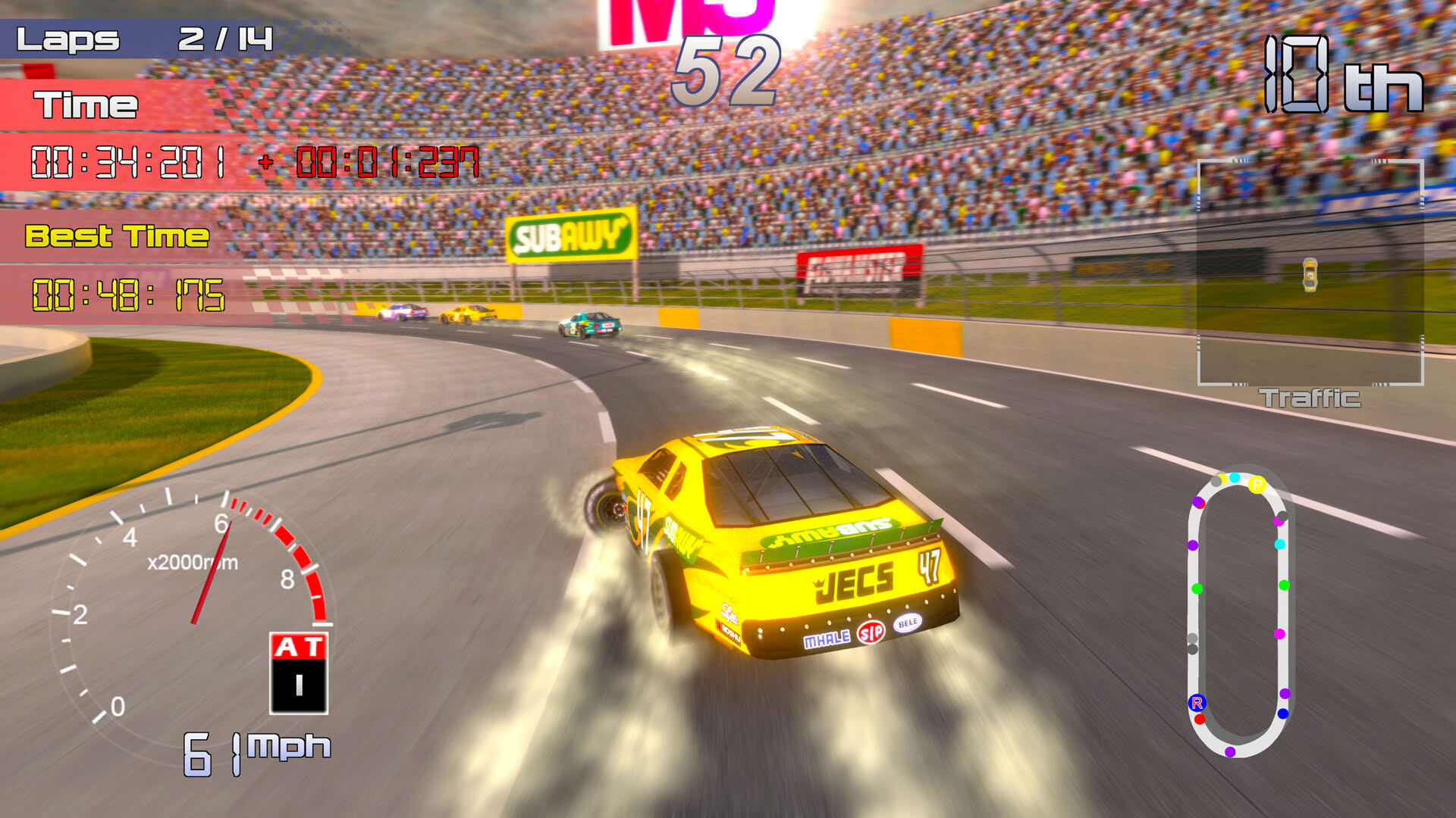 Screenshot for Speedway Racing