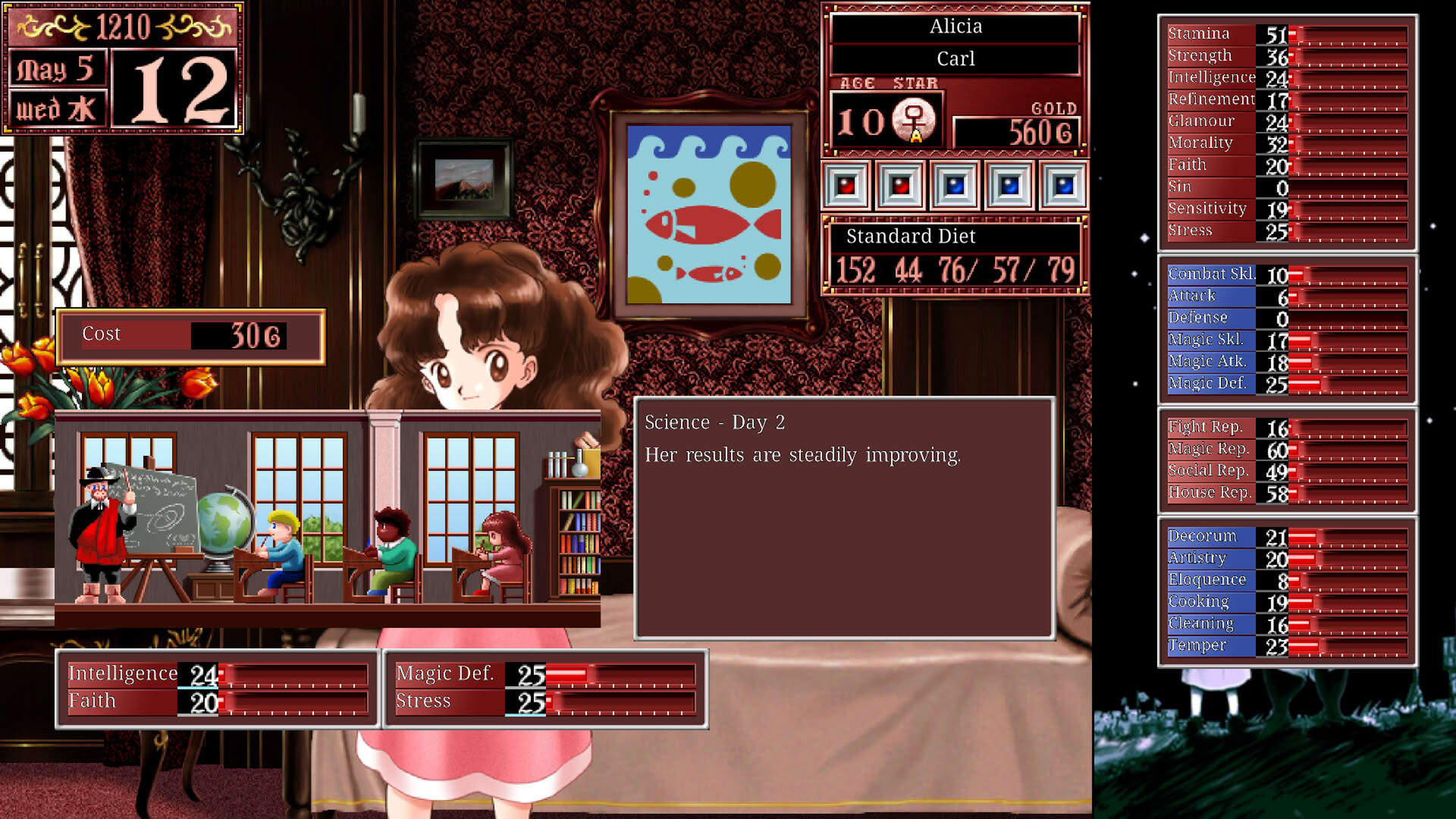 Screenshot for Princess Maker 2 Regeneration