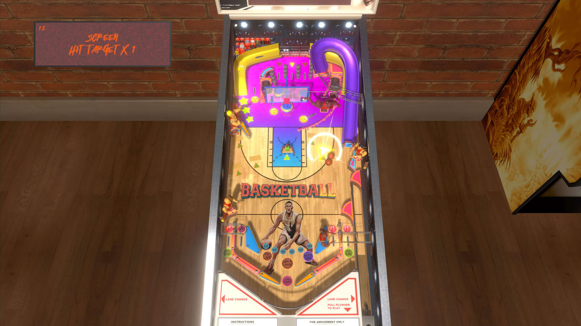Screenshot for Basketball Pinball