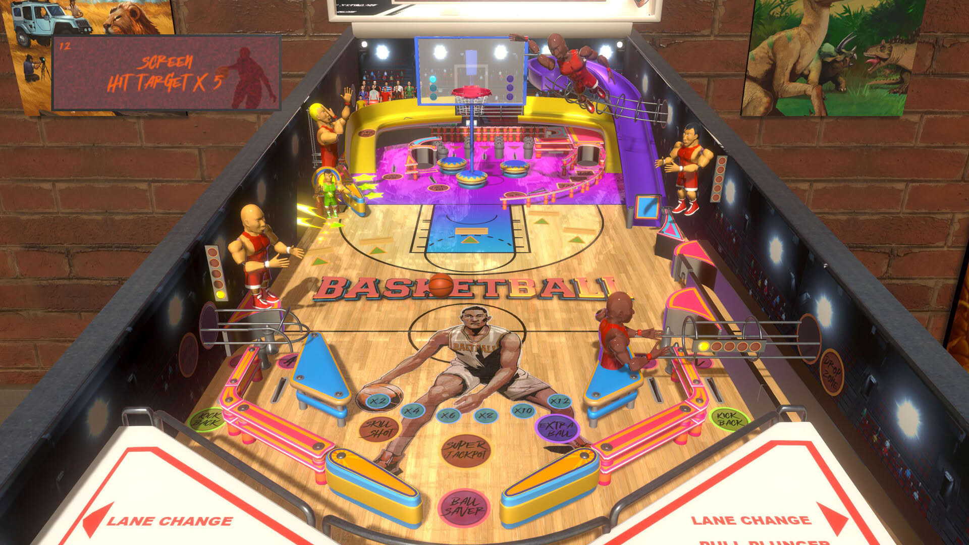 Screenshot for Basketball Pinball