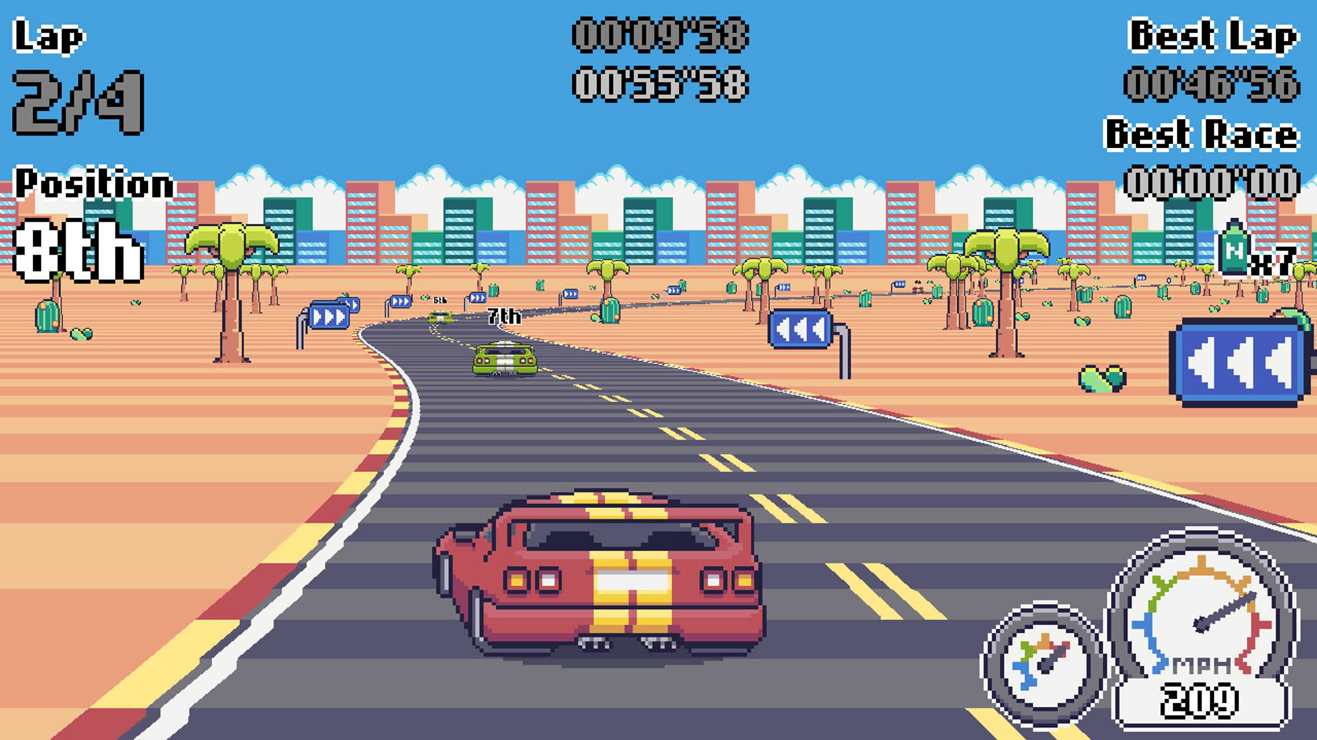 Screenshot for Steel Racer