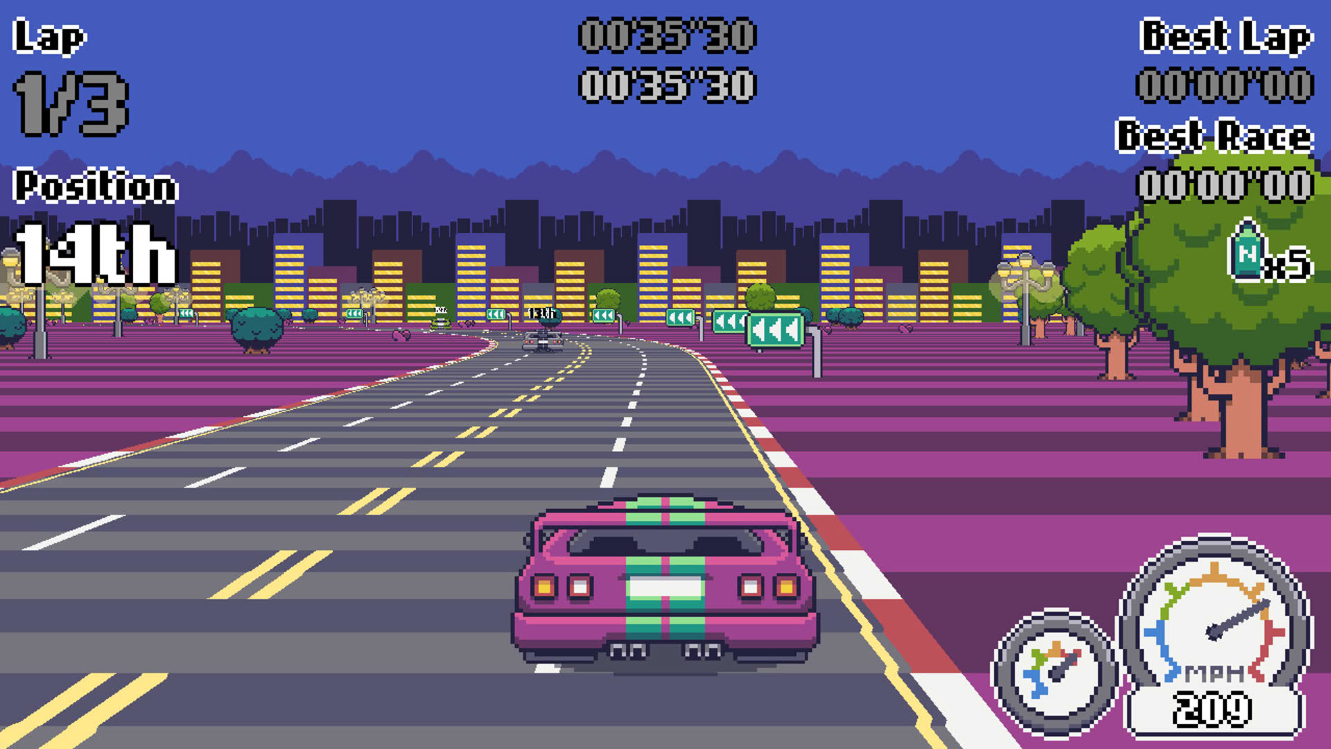 Screenshot for Steel Racer