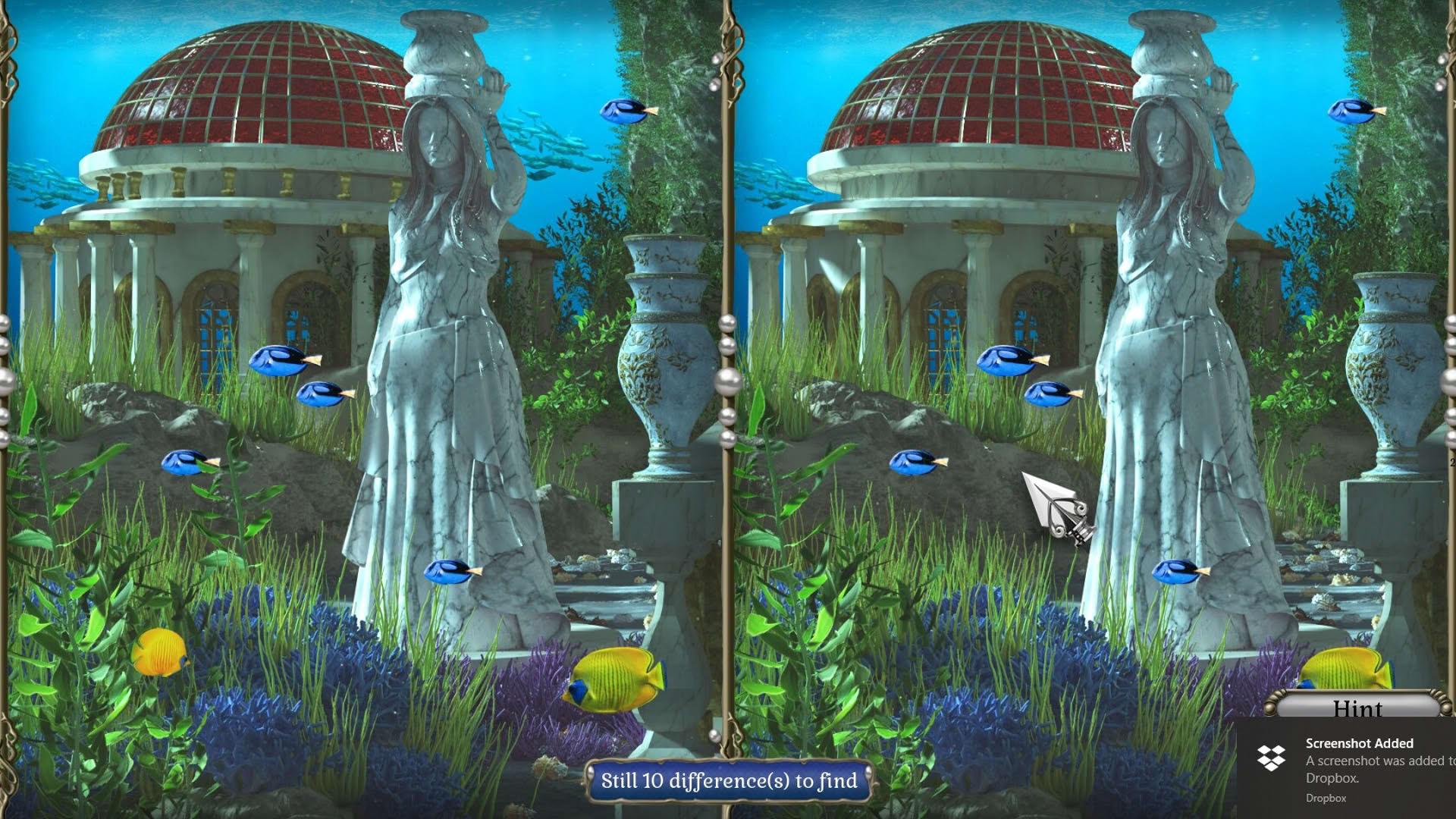 Screenshot for Jewel Match Aquascapes: Collector's Edition