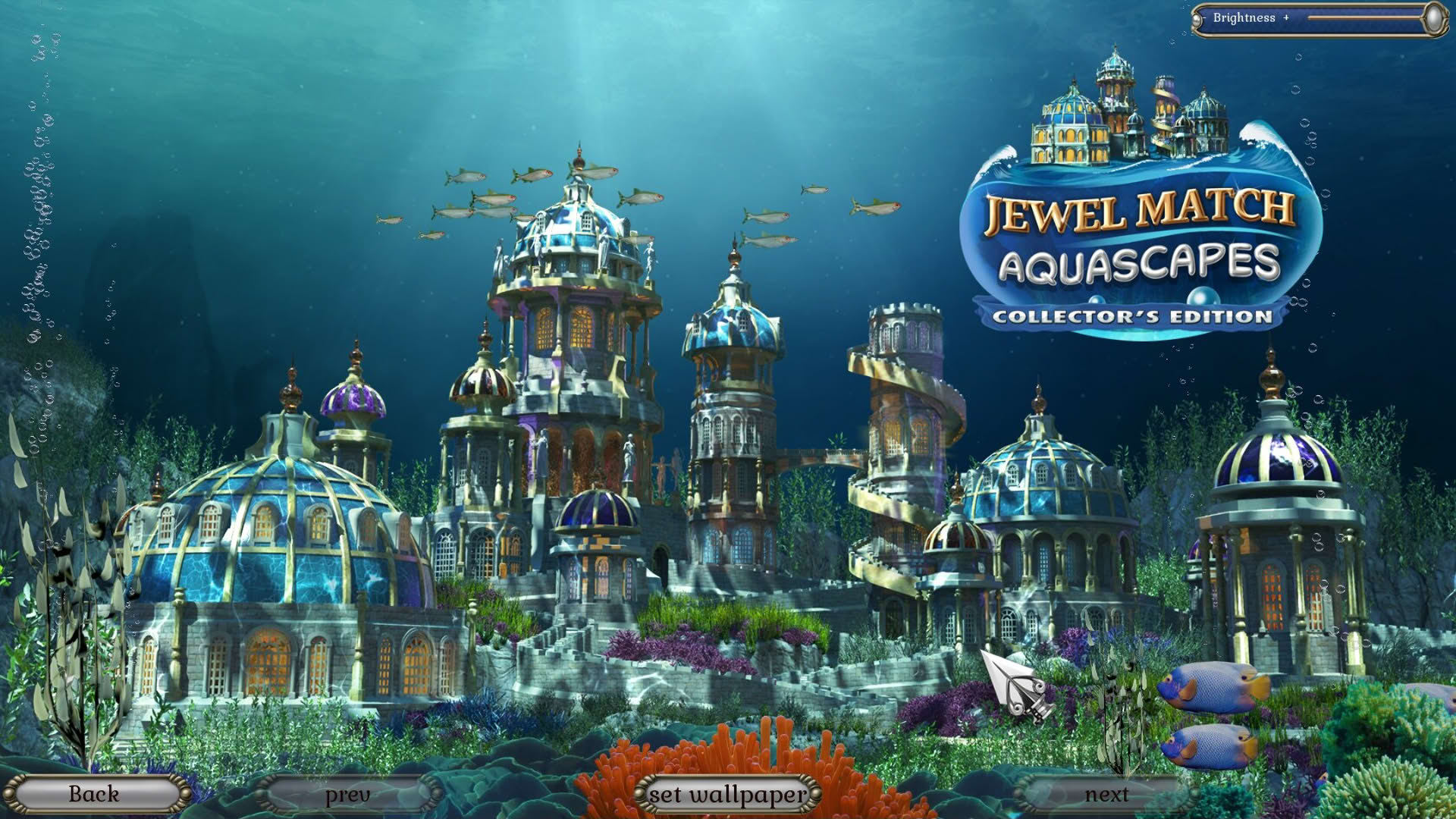 Screenshot for Jewel Match Aquascapes: Collector's Edition