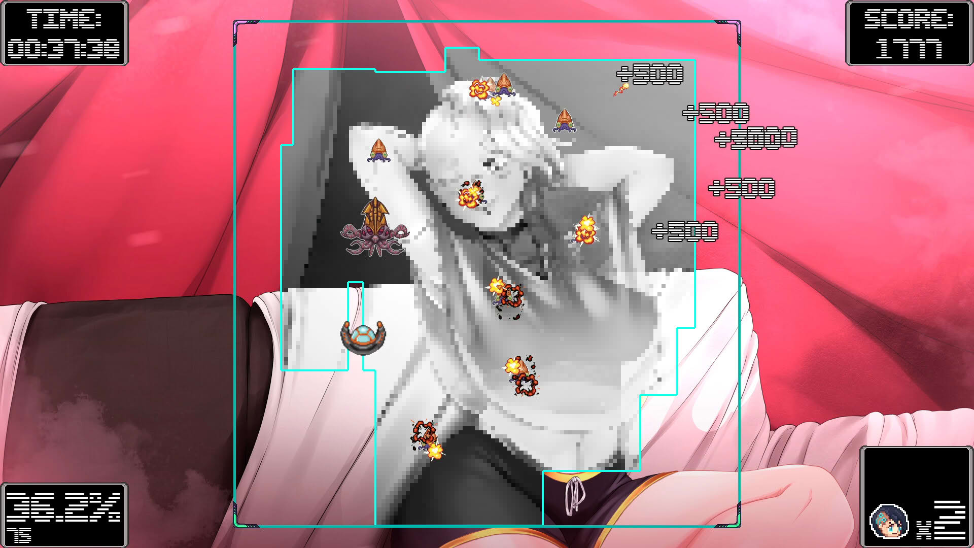 Screenshot for Waifu Space Conquest