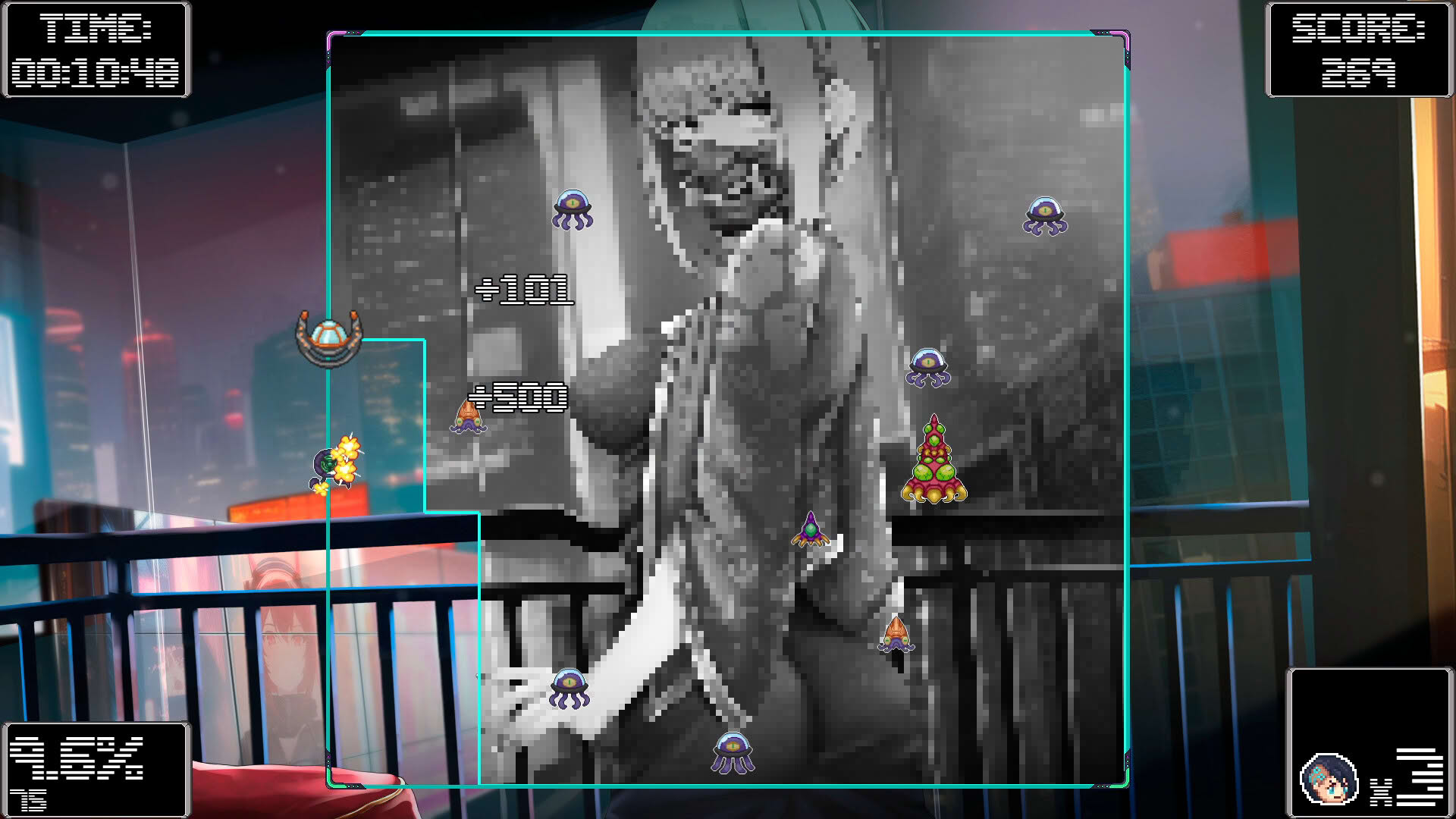 Screenshot for Waifu Space Conquest