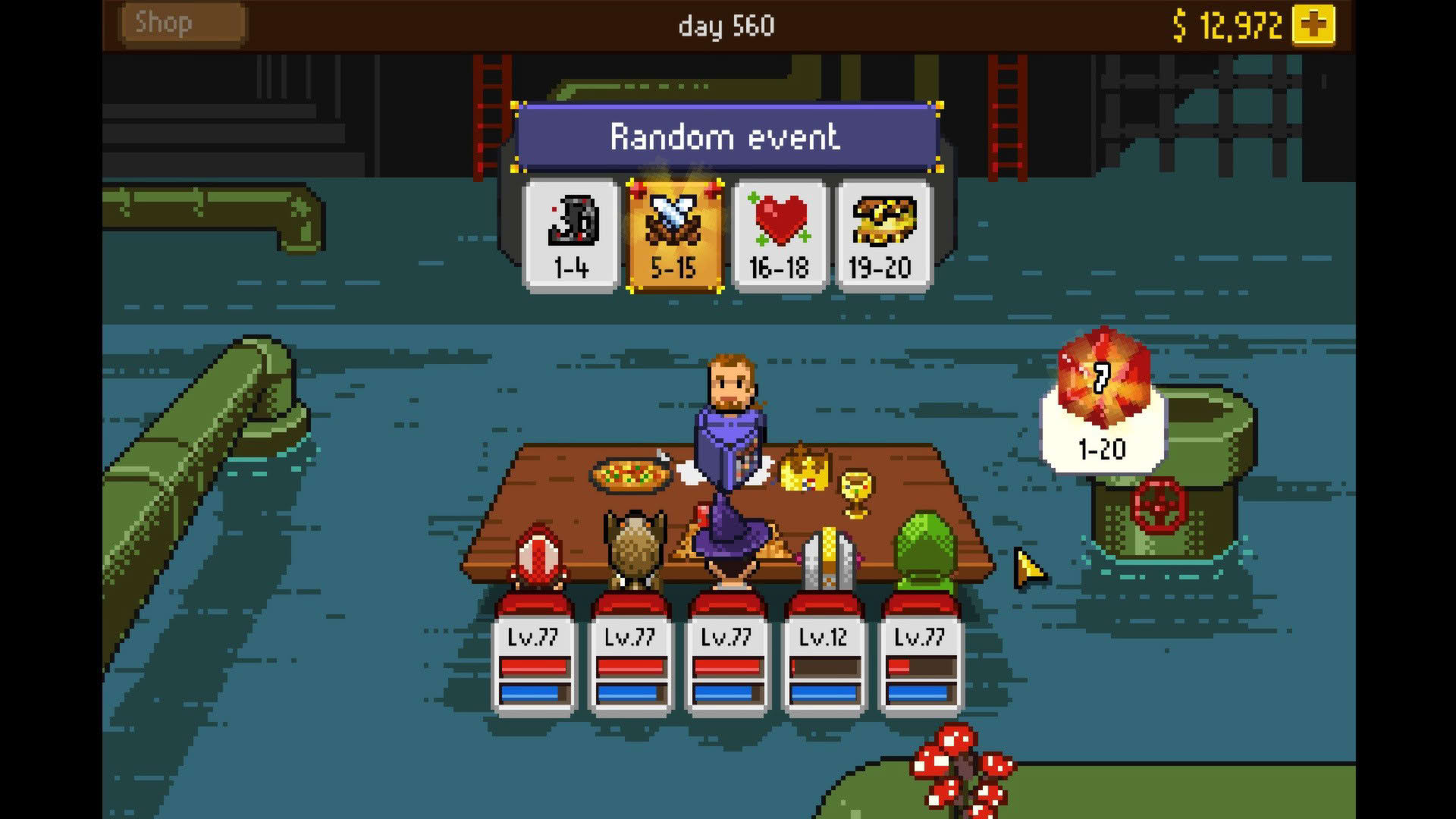 Screenshot for Knights of Pen and Paper +1 Edition