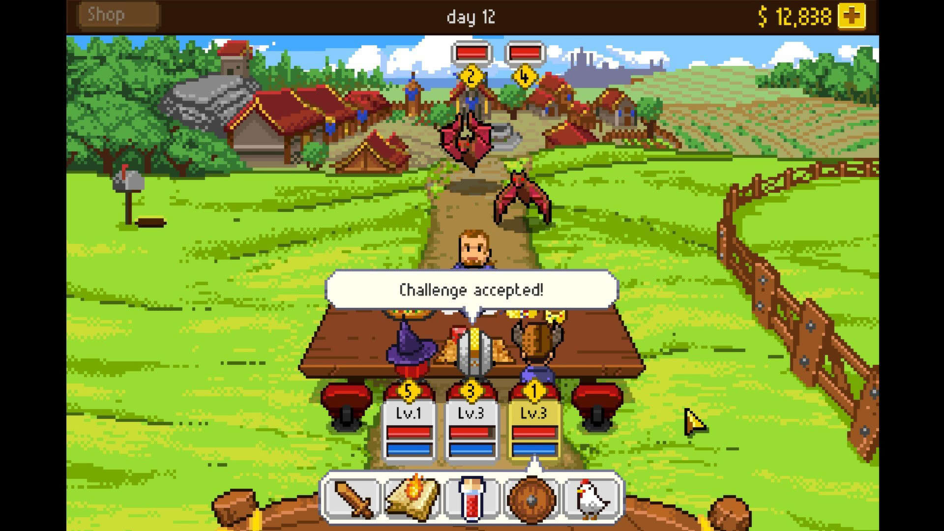 Screenshot for Knights of Pen and Paper +1 Edition