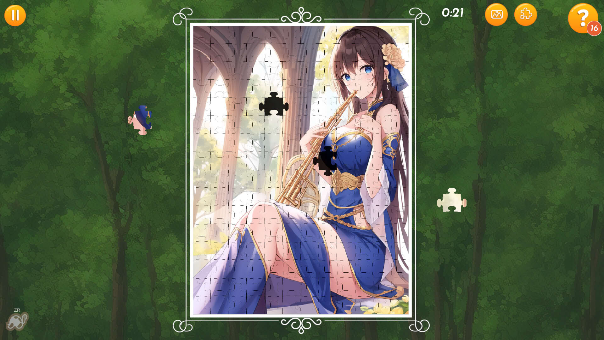 Screenshot for Ultimate Anime Jigsaw Puzzle