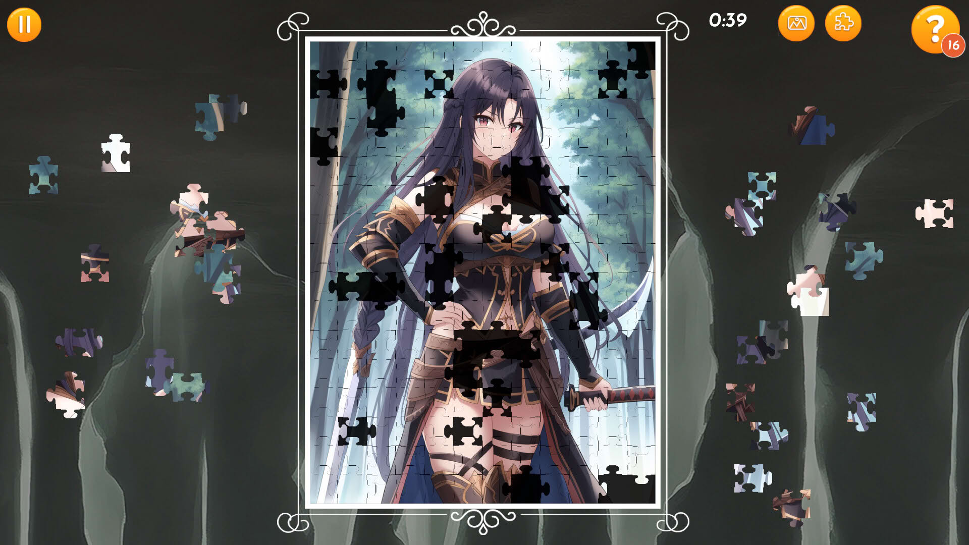 Screenshot for Ultimate Anime Jigsaw Puzzle