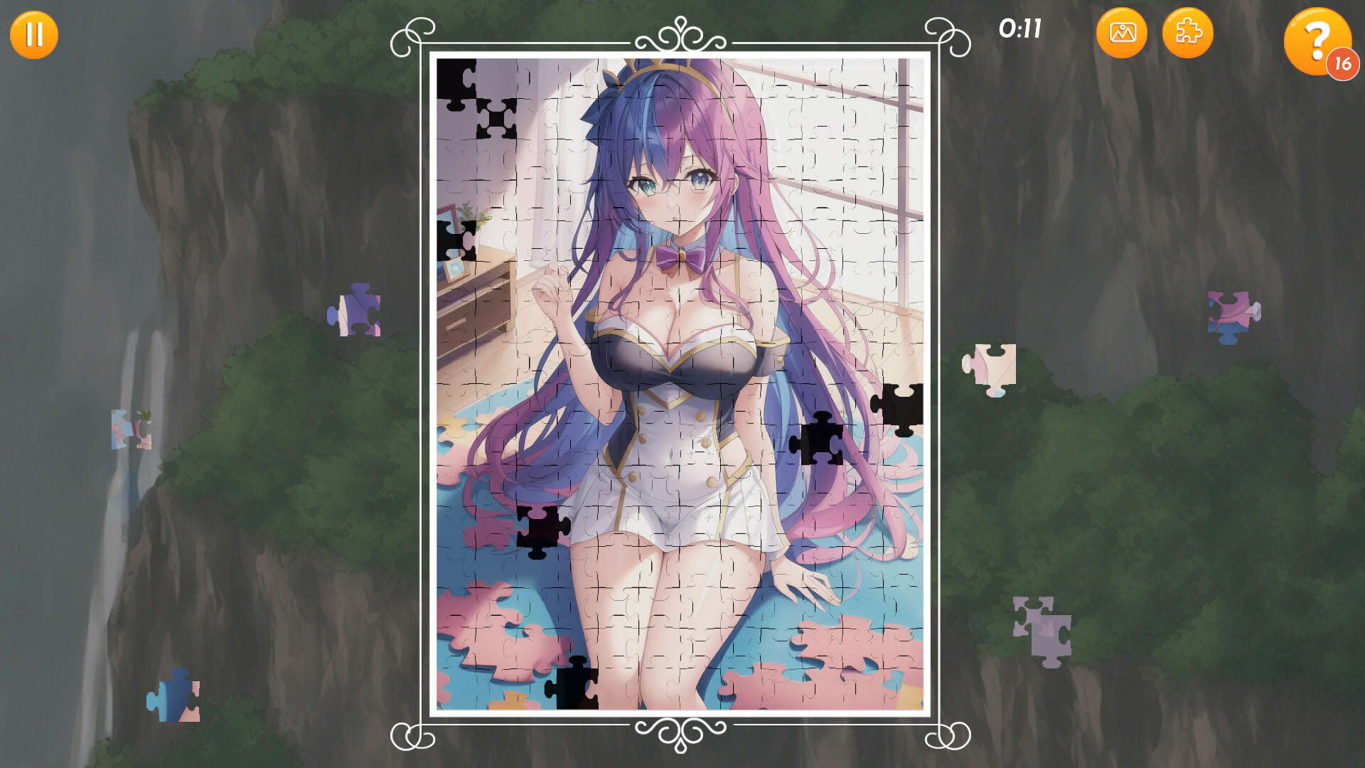 Screenshot for Ultimate Anime Jigsaw Puzzle