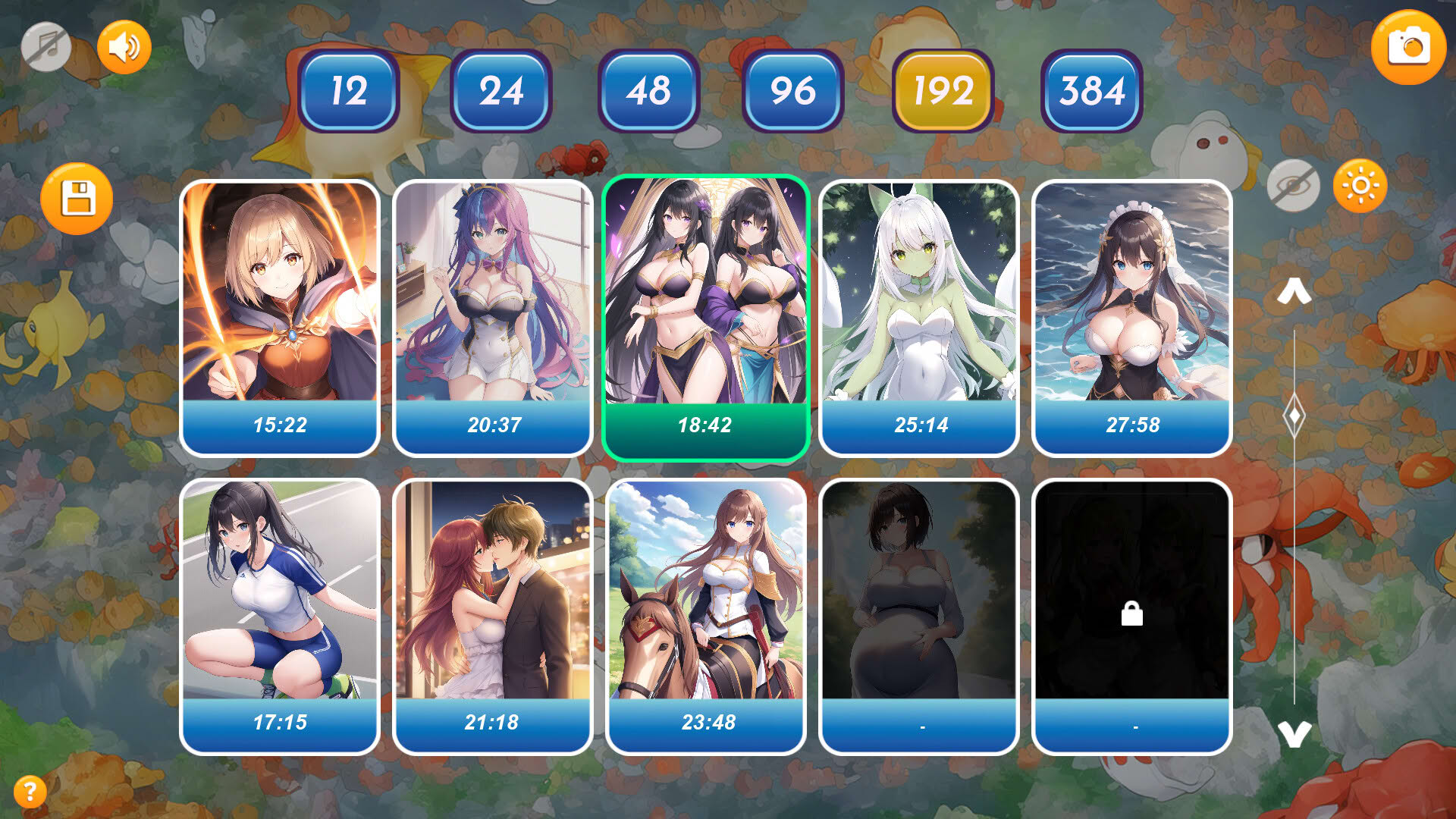 Screenshot for Ultimate Anime Jigsaw Puzzle