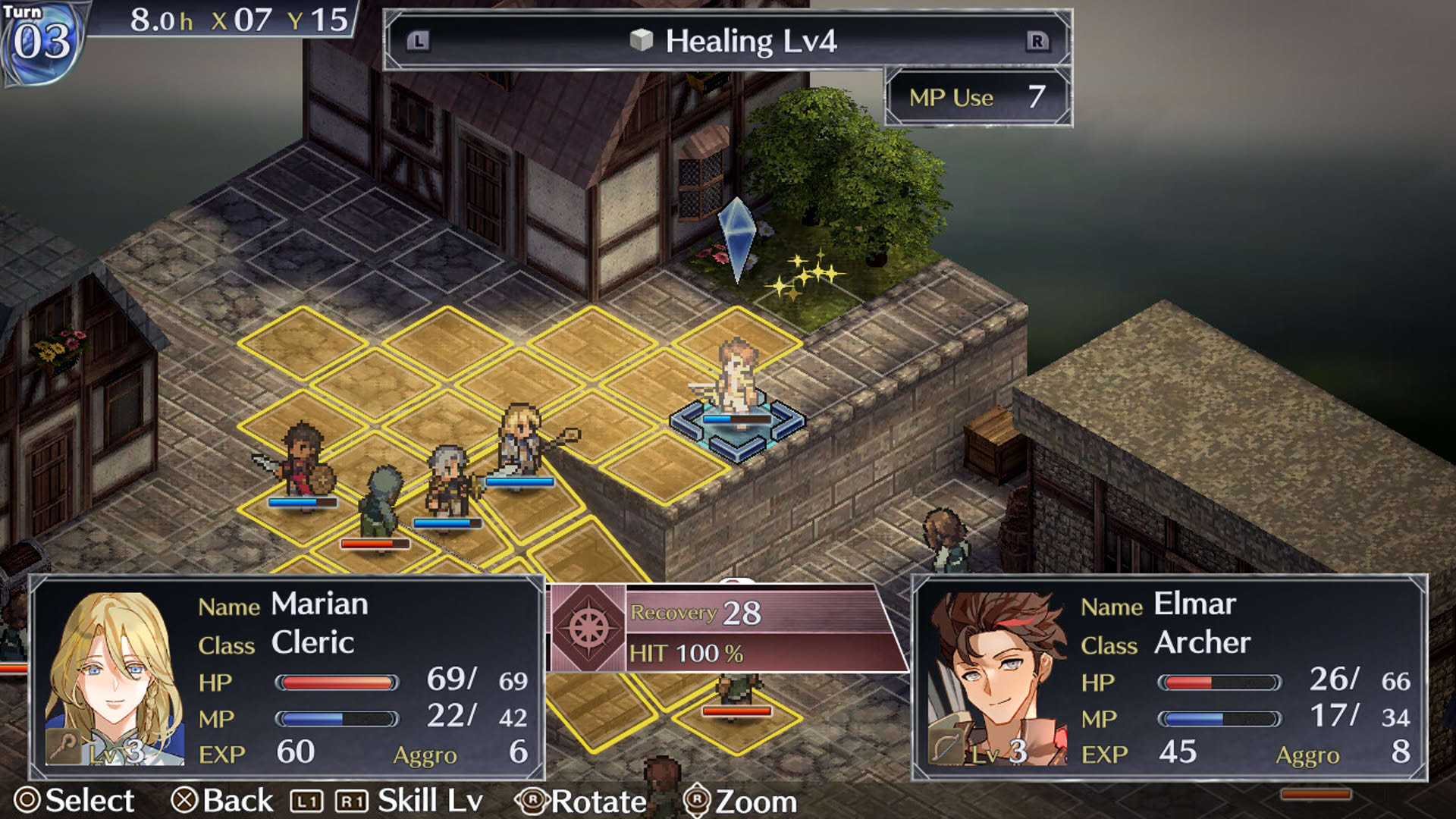 Screenshot for Mercenaries Lament: Requiem of the Silver Wolf