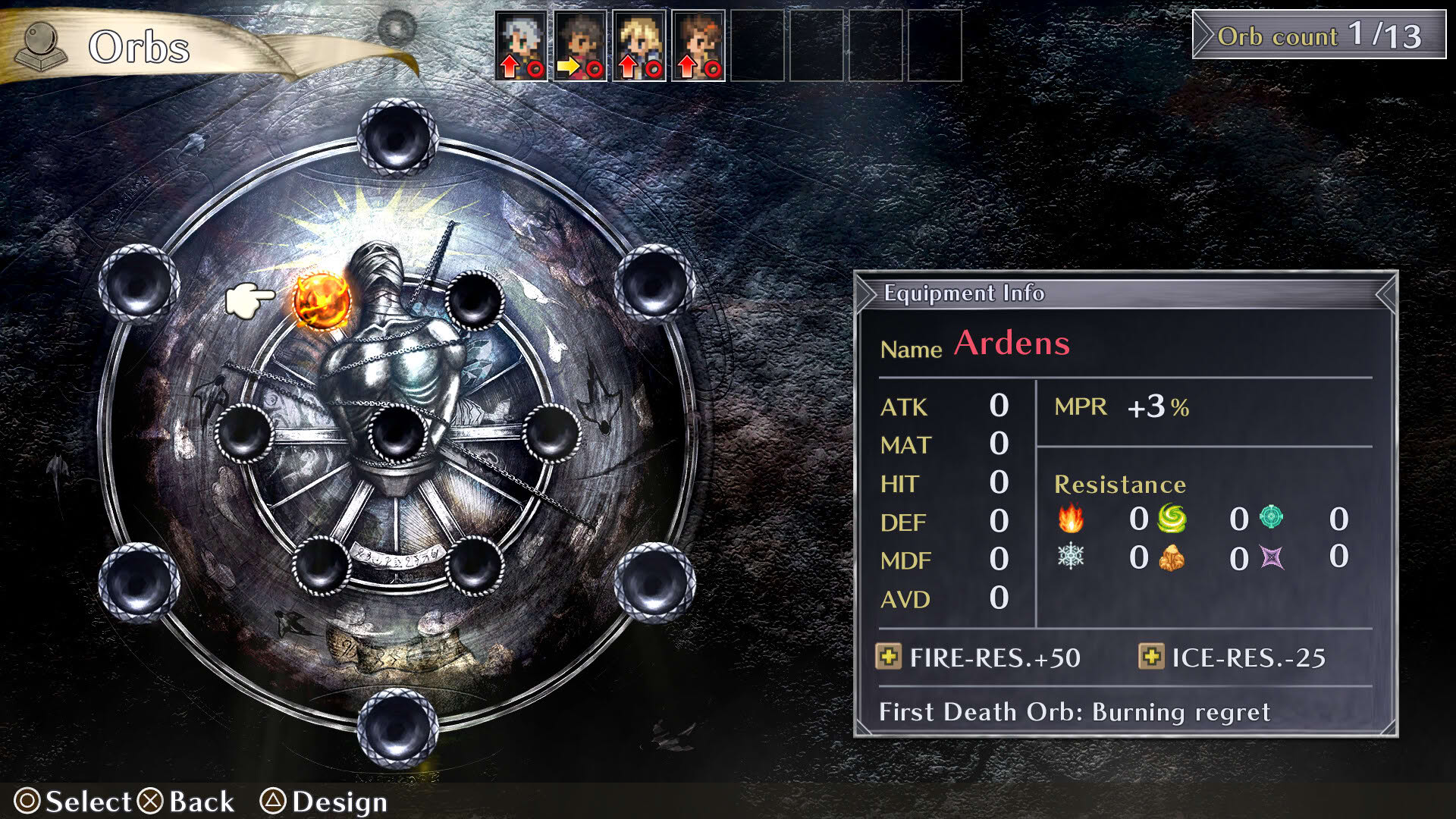 Screenshot for Mercenaries Lament: Requiem of the Silver Wolf