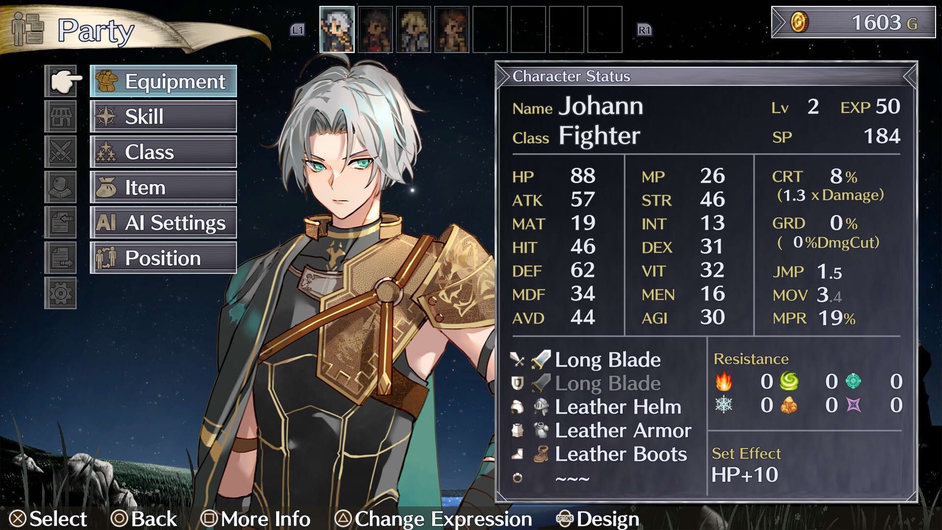 Screenshot for Mercenaries Lament: Requiem of the Silver Wolf