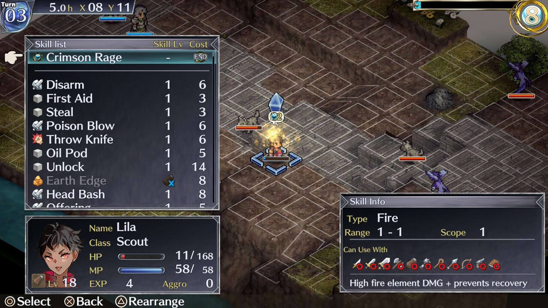 Screenshot for Mercenaries Lament: Requiem of the Silver Wolf