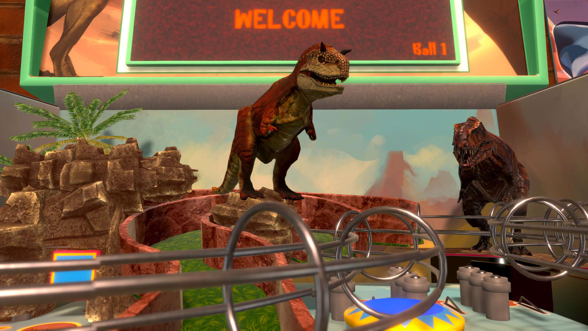 Screenshot for Jurassic Pinball