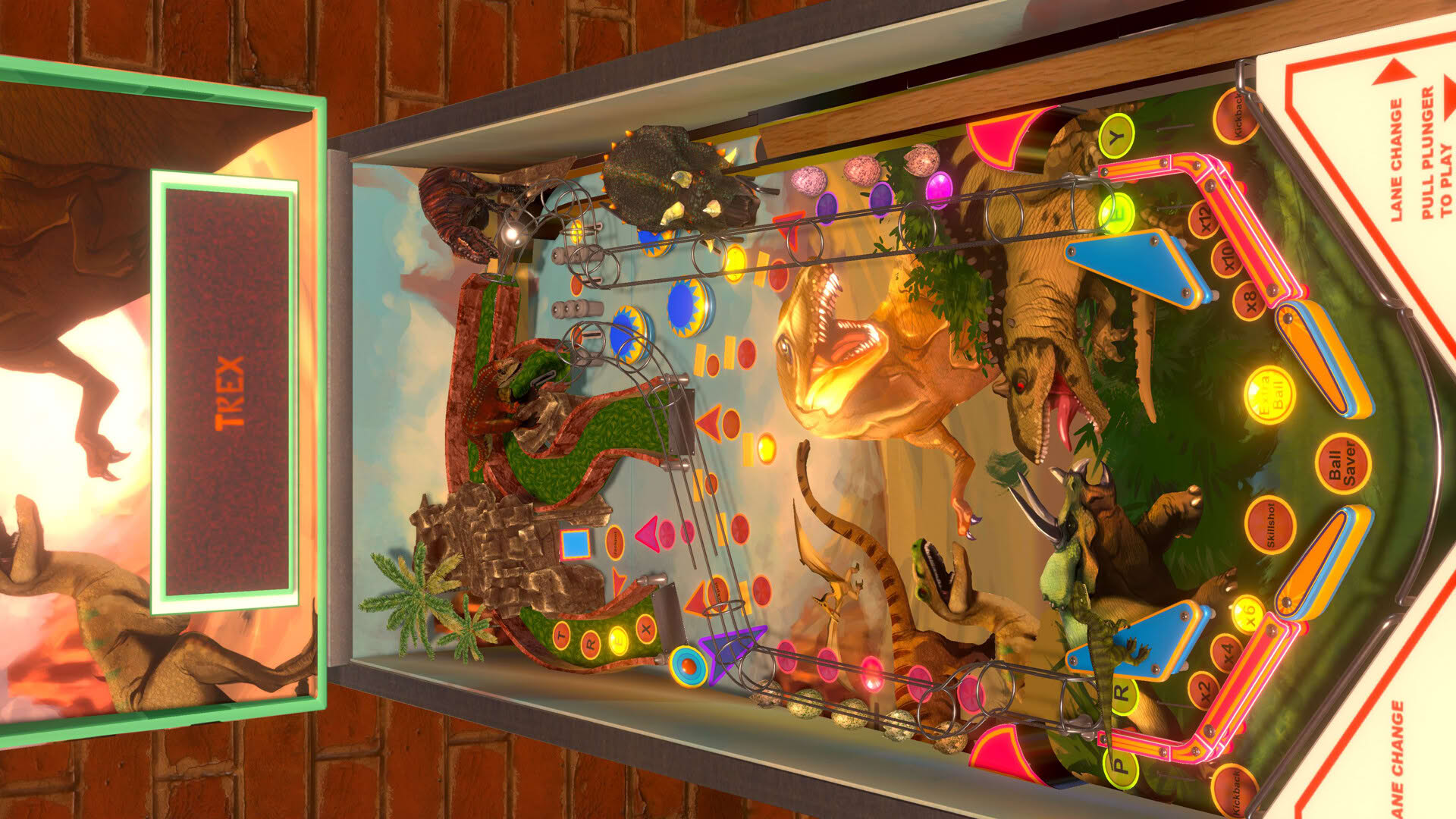Screenshot for Jurassic Pinball