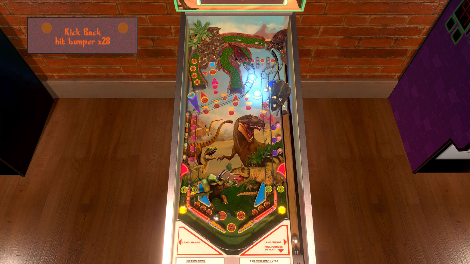 Screenshot for Jurassic Pinball