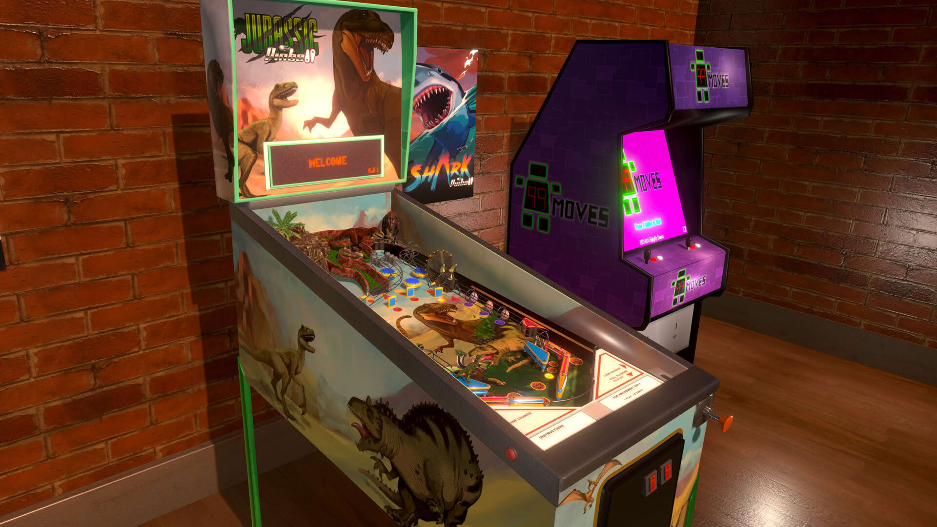 Screenshot for Jurassic Pinball