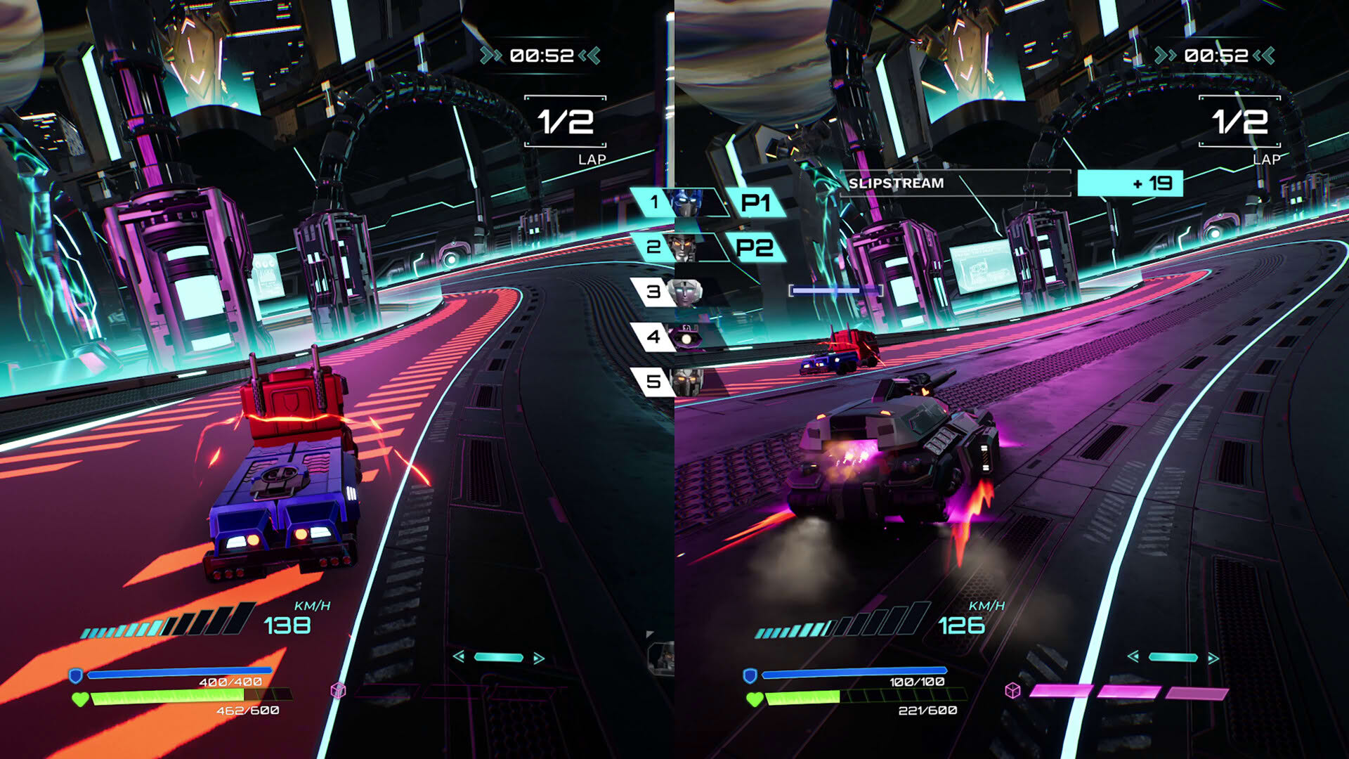 Screenshot for Transformers: Galactic Trials